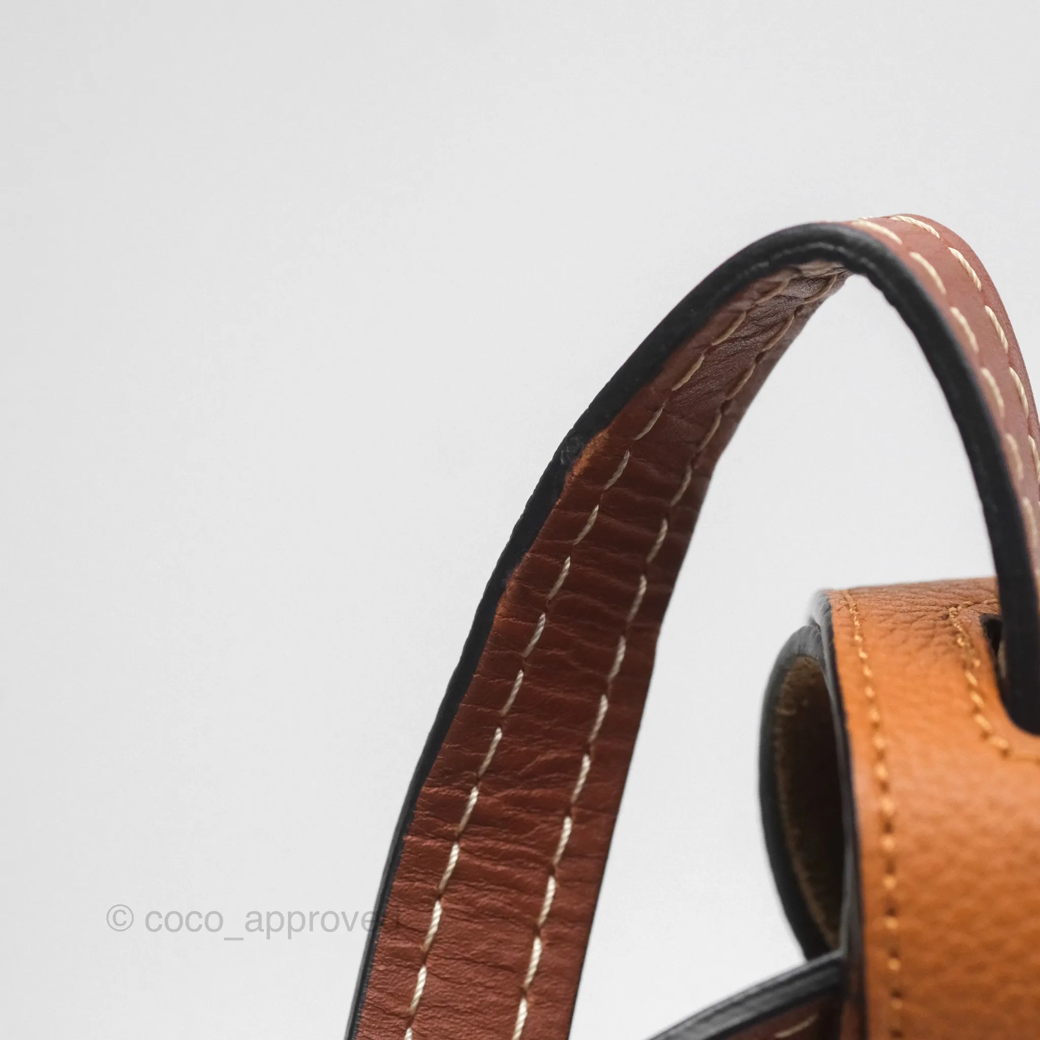 Loewe Small Gate Bag Grained Calfskin in Tan