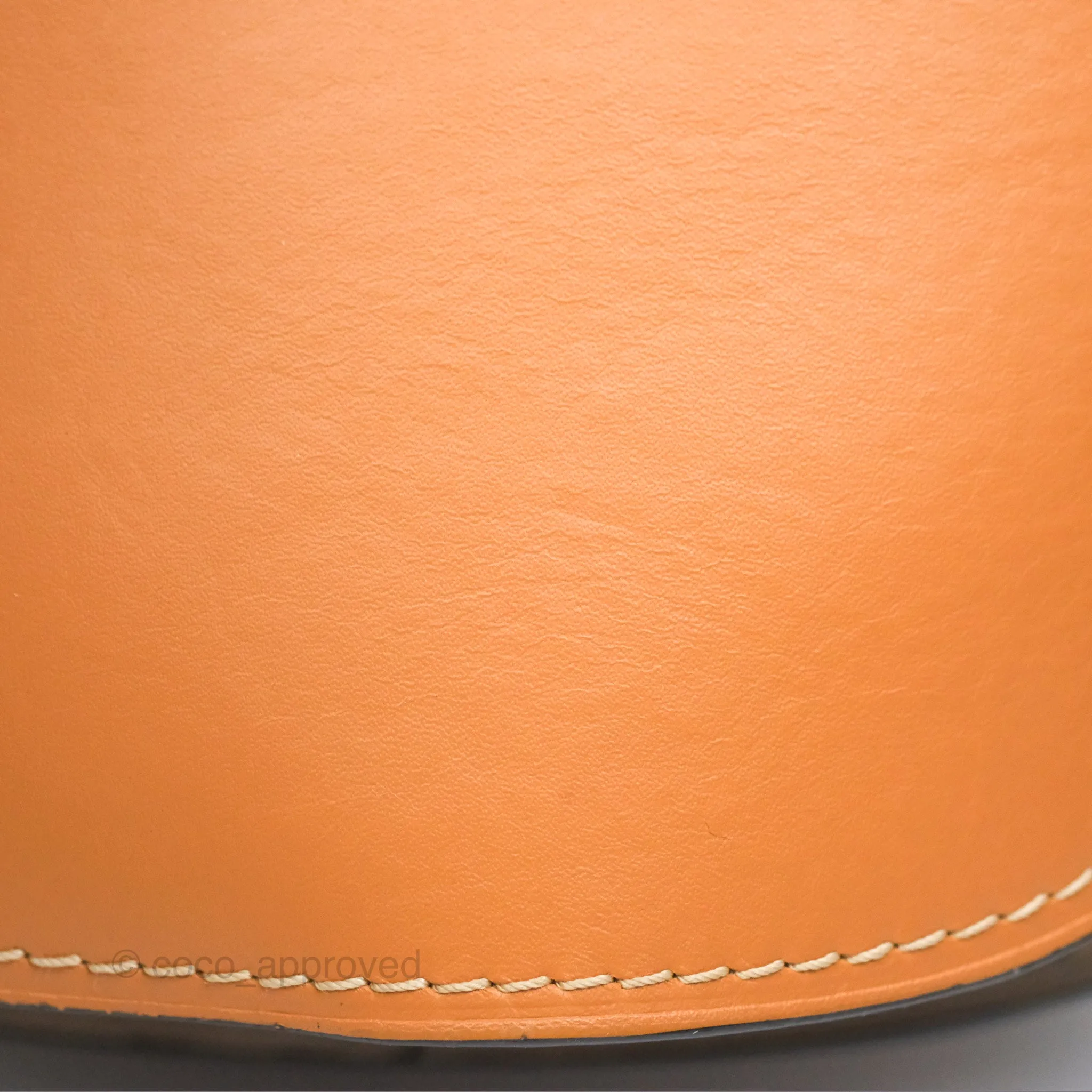 Loewe Small Gate Bag Smooth Calfskin Amber/Light Grey/Rust