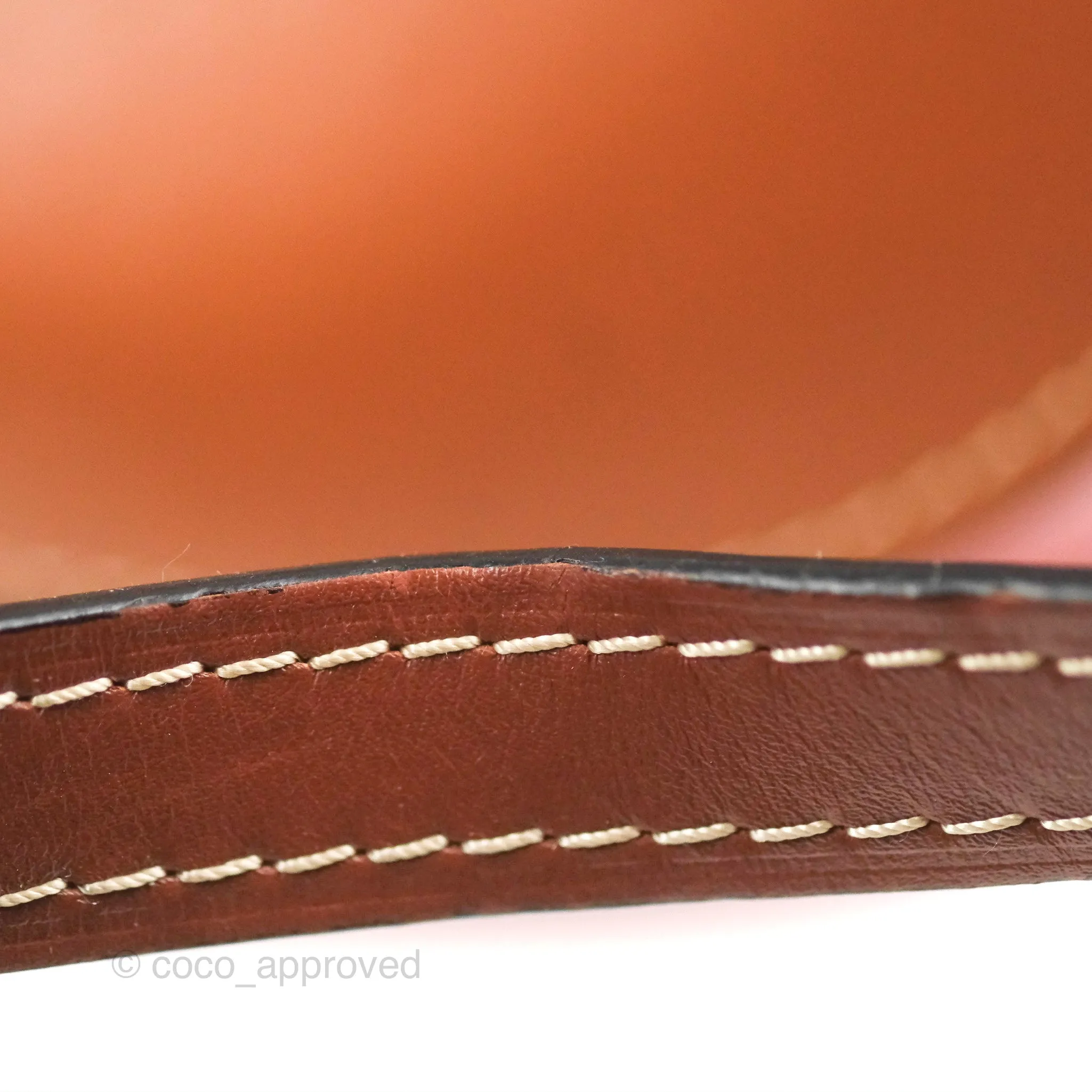Loewe Small Gate Bag Smooth Calfskin in Tan/Pink