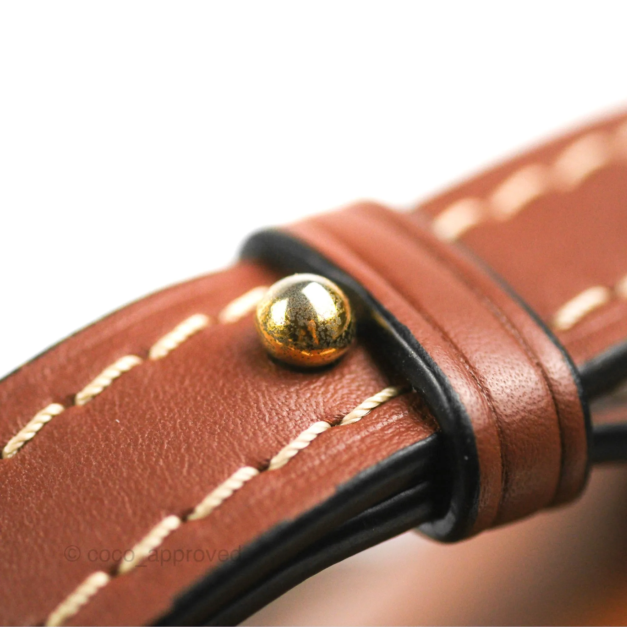 Loewe Small Gate Bag Smooth Calfskin in Tan/Pink