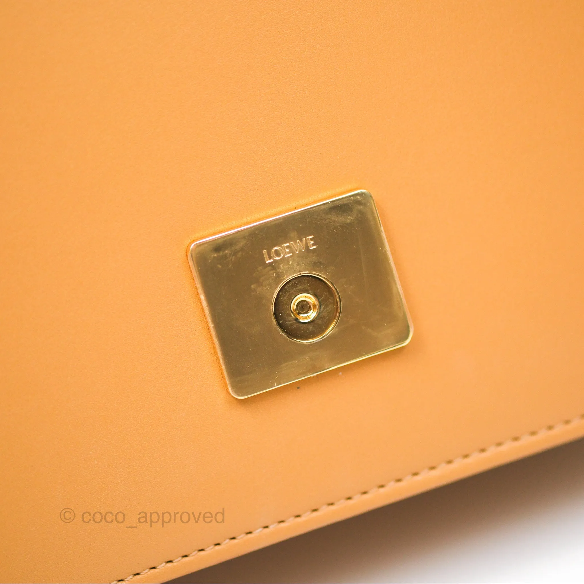 Loewe Small Goya Bag Warm Desert Silk Calfskin