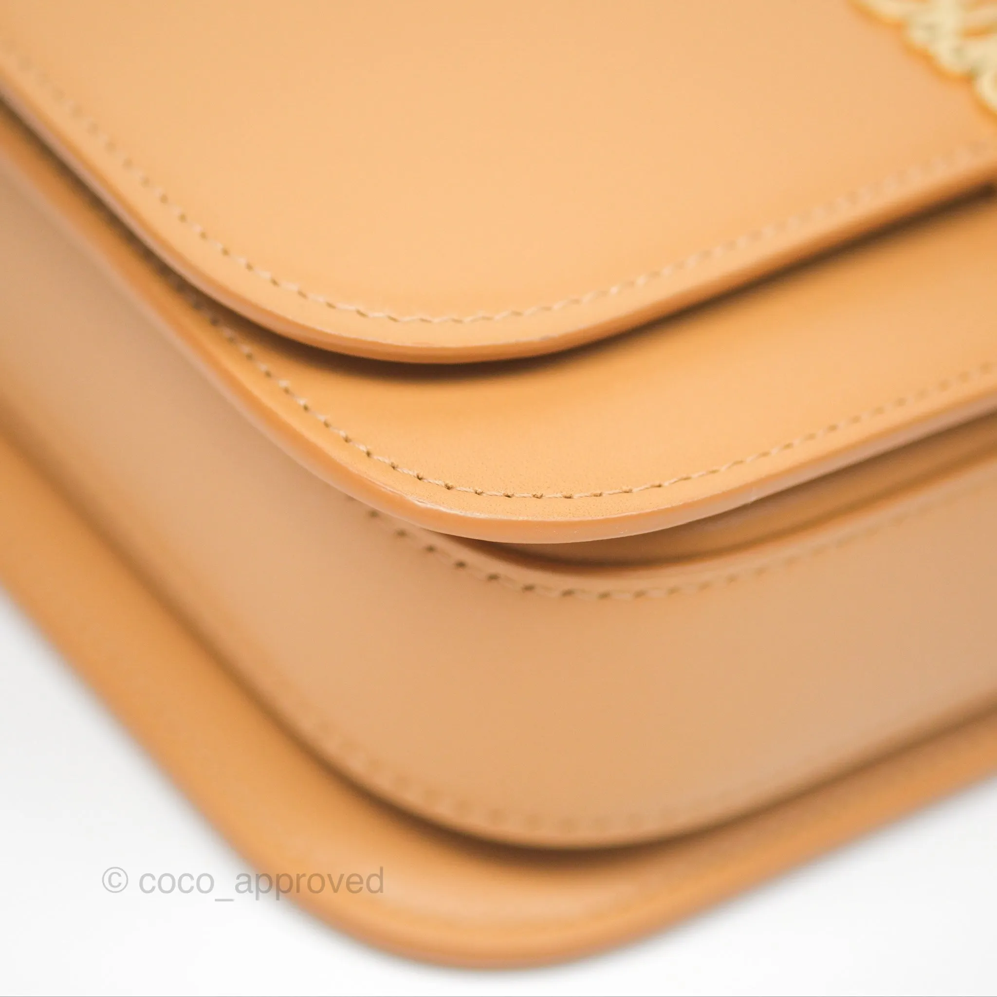 Loewe Small Goya Bag Warm Desert Silk Calfskin