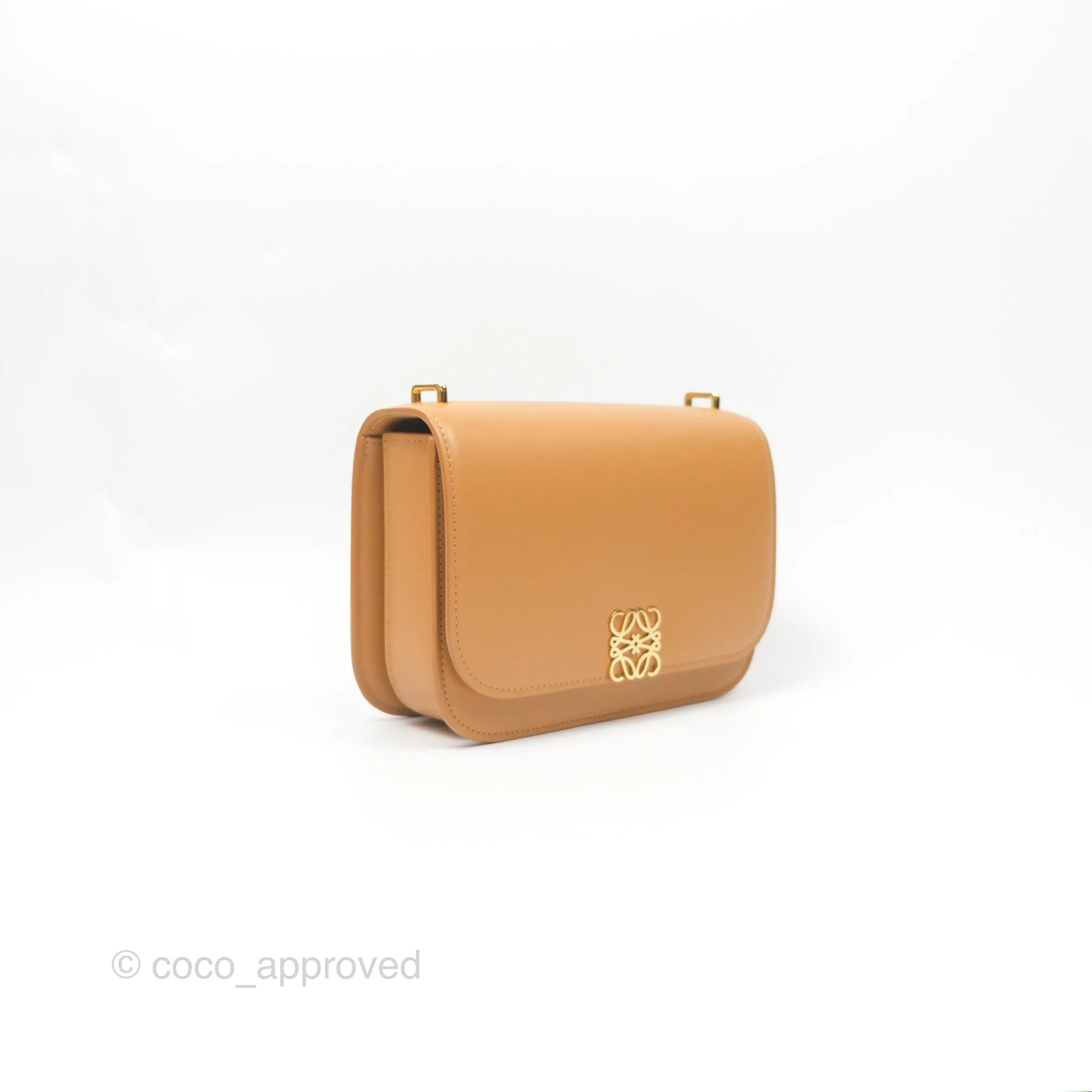 Loewe Small Goya Bag Warm Desert Silk Calfskin
