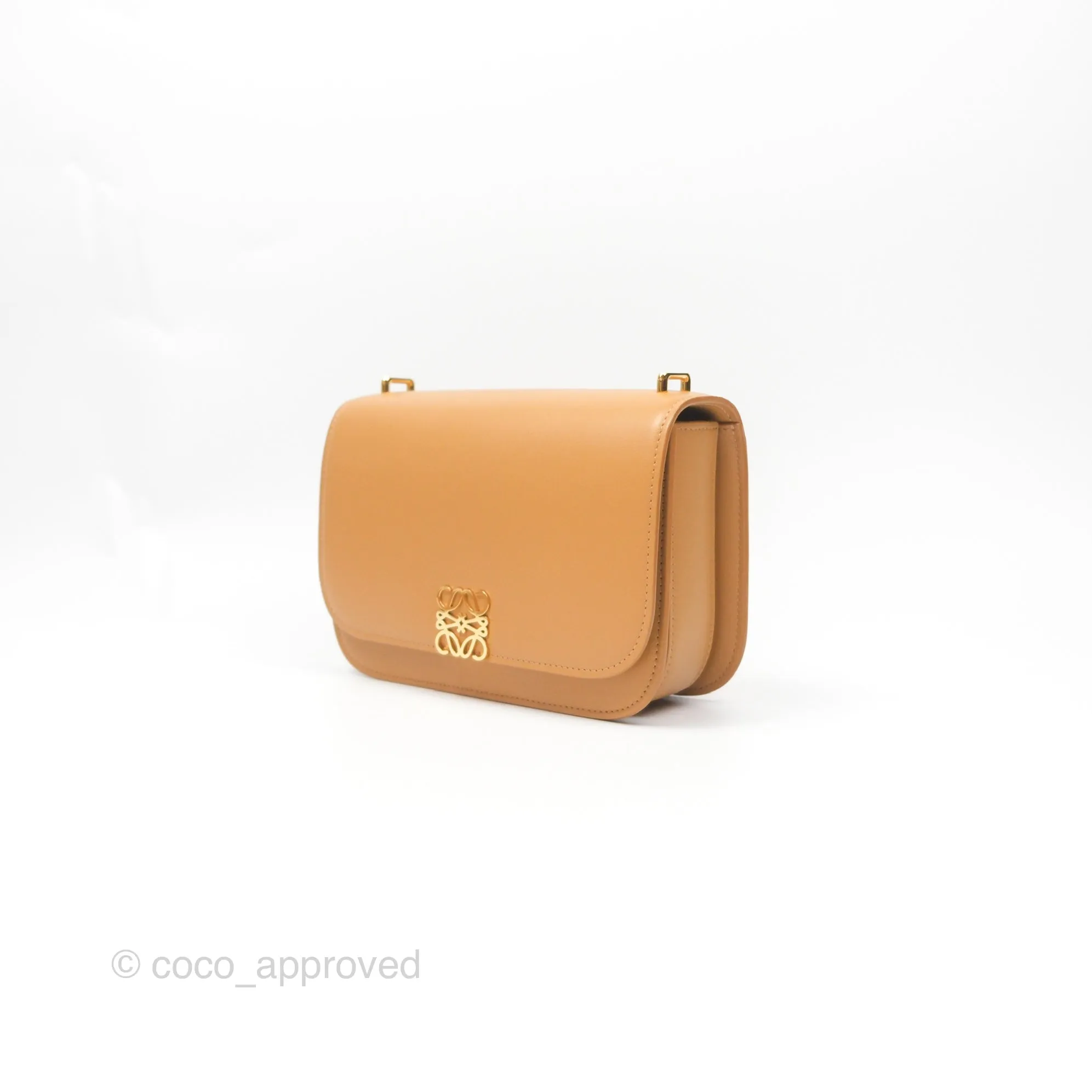 Loewe Small Goya Bag Warm Desert Silk Calfskin