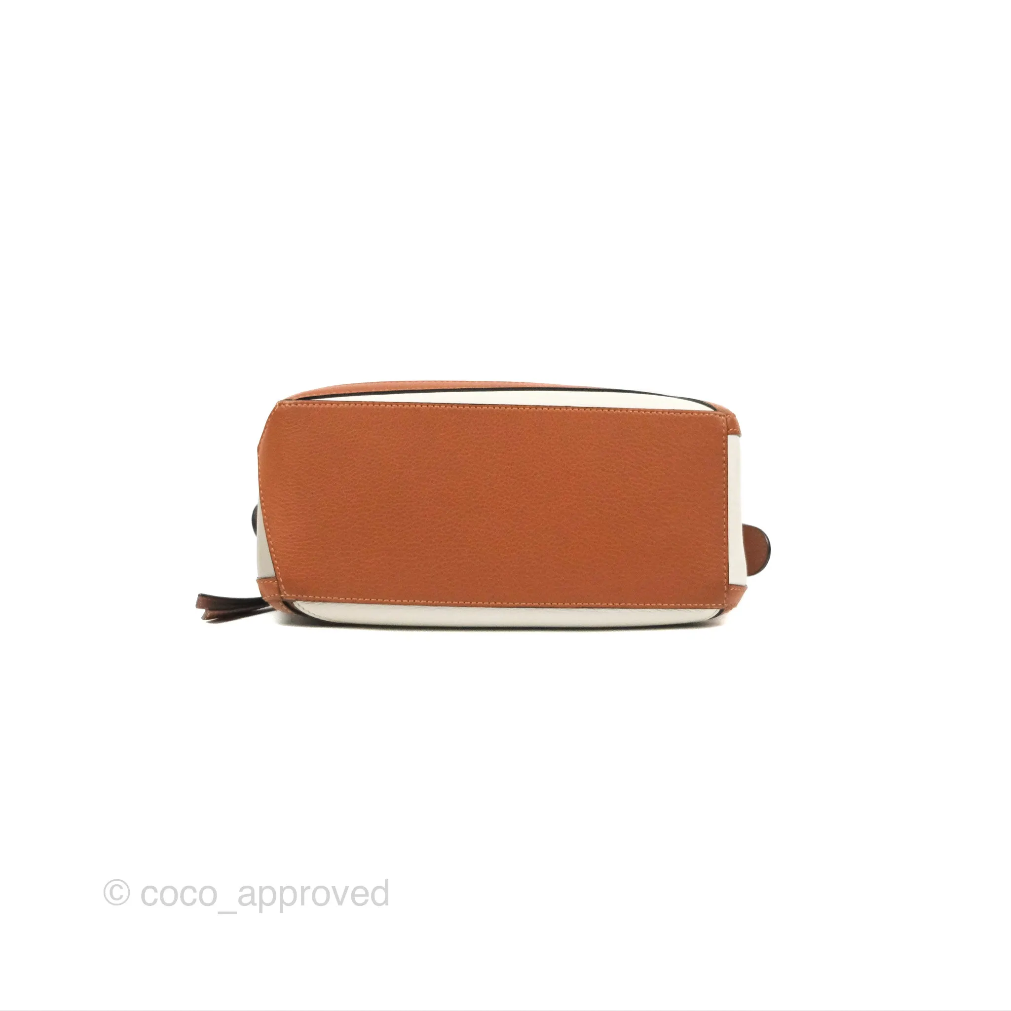 Loewe Small Graphic Puzzle Bag Ghost Soft White Calfskin