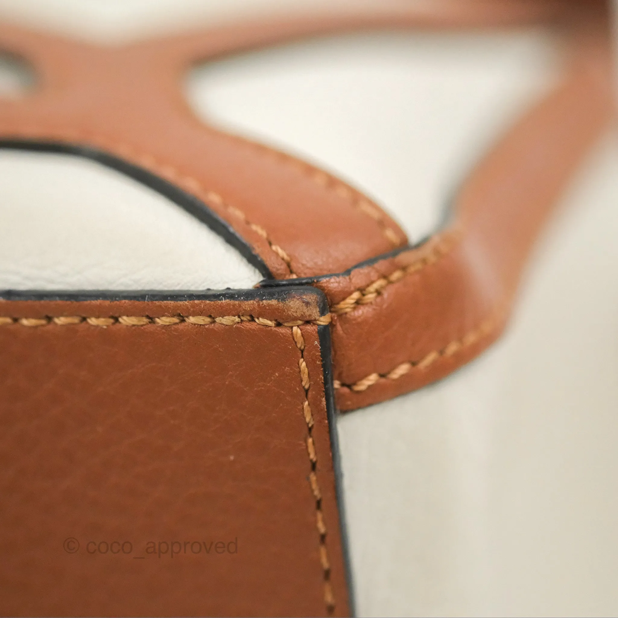 Loewe Small Graphic Puzzle Bag Ghost Soft White Calfskin
