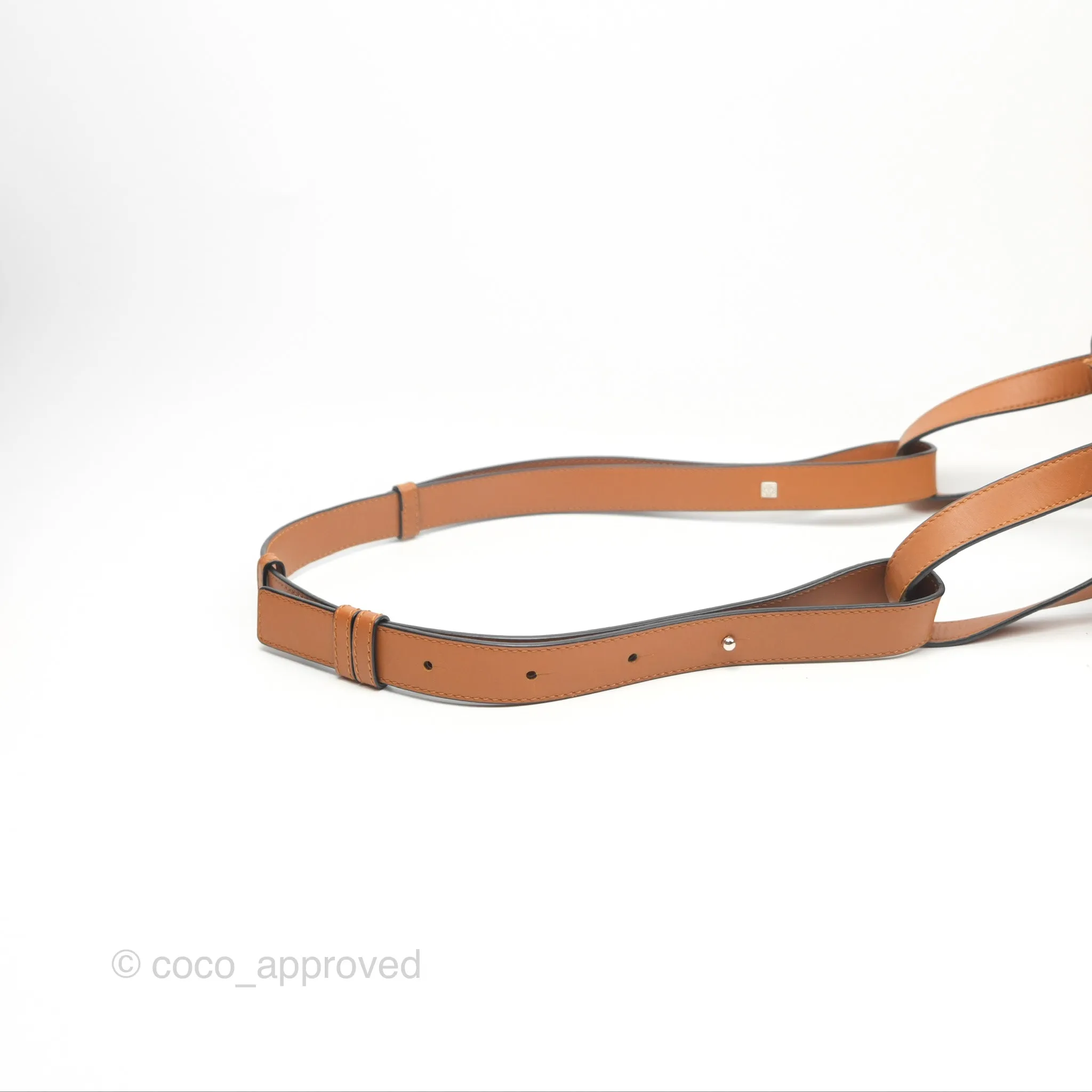 Loewe Small Hammock Shoulder Bag Crochet Tan Calfskin