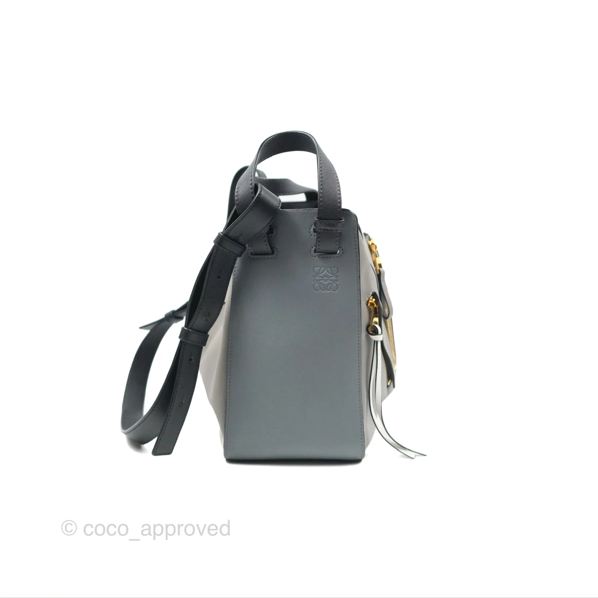 Loewe Small Hammock Shoulder Bag Grey