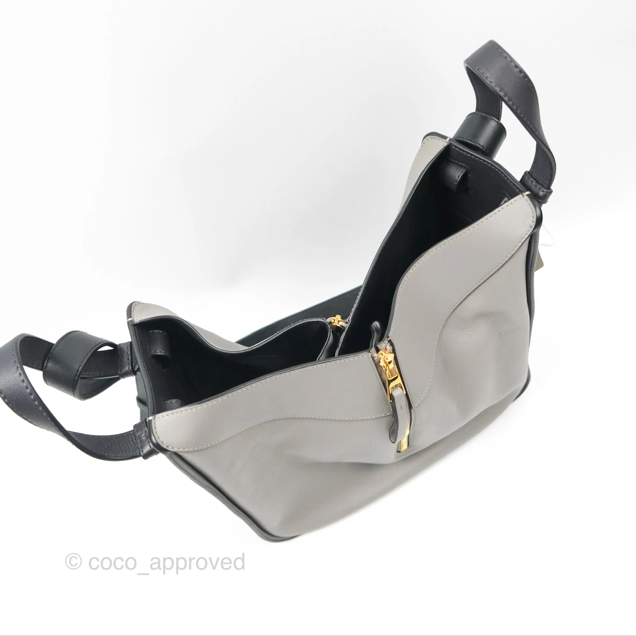 Loewe Small Hammock Shoulder Bag Grey