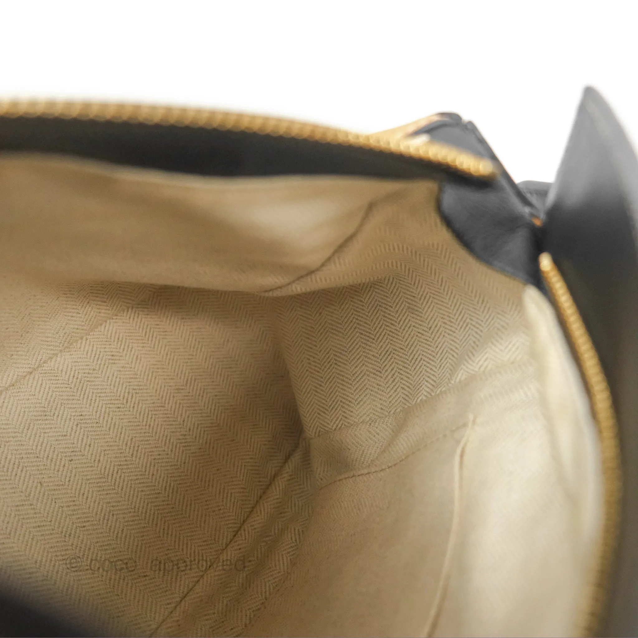Loewe Small Puzzle Bag Amber/ Light Oat Calfskin Gold Hardware