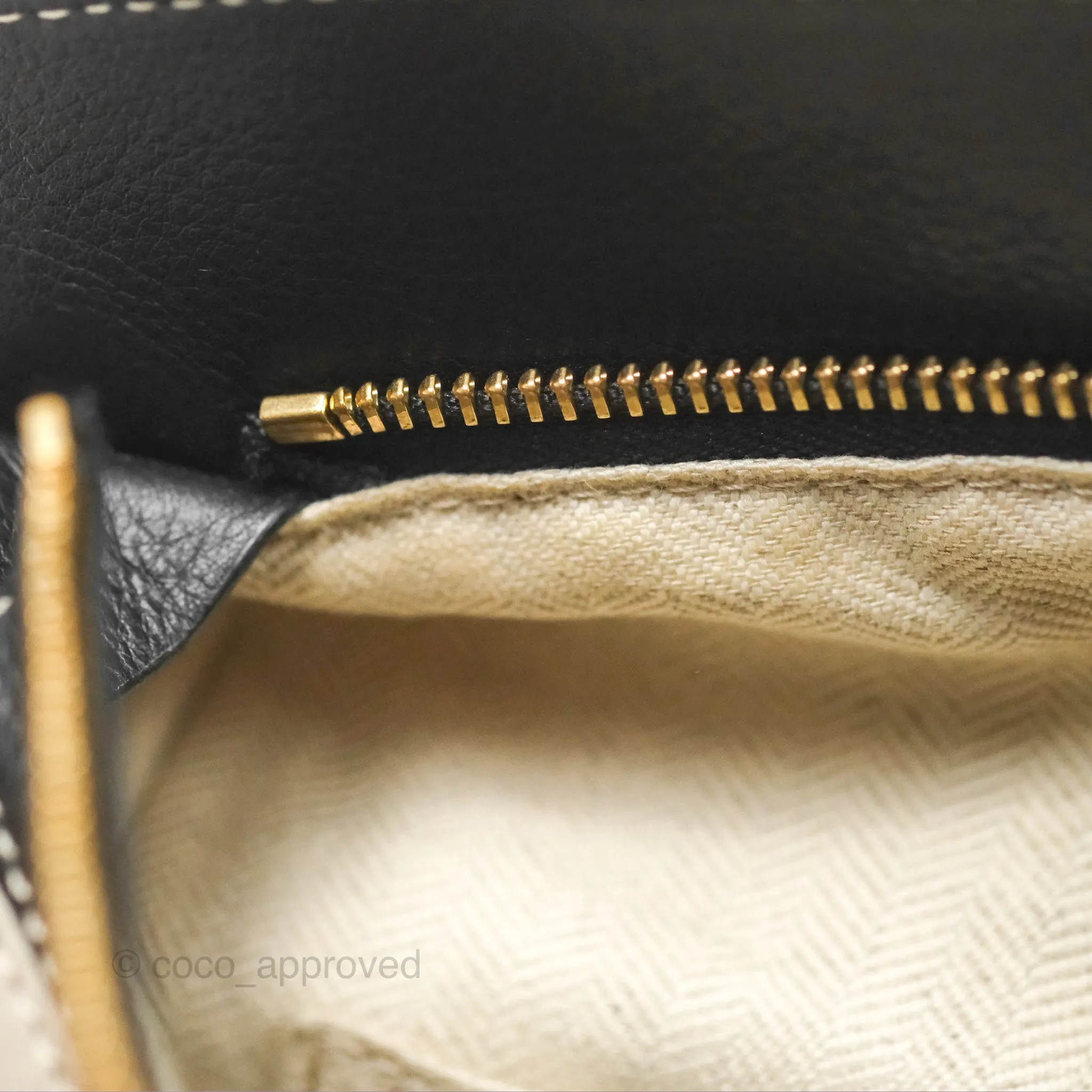 Loewe Small Puzzle Bag Amber/ Light Oat Calfskin Gold Hardware