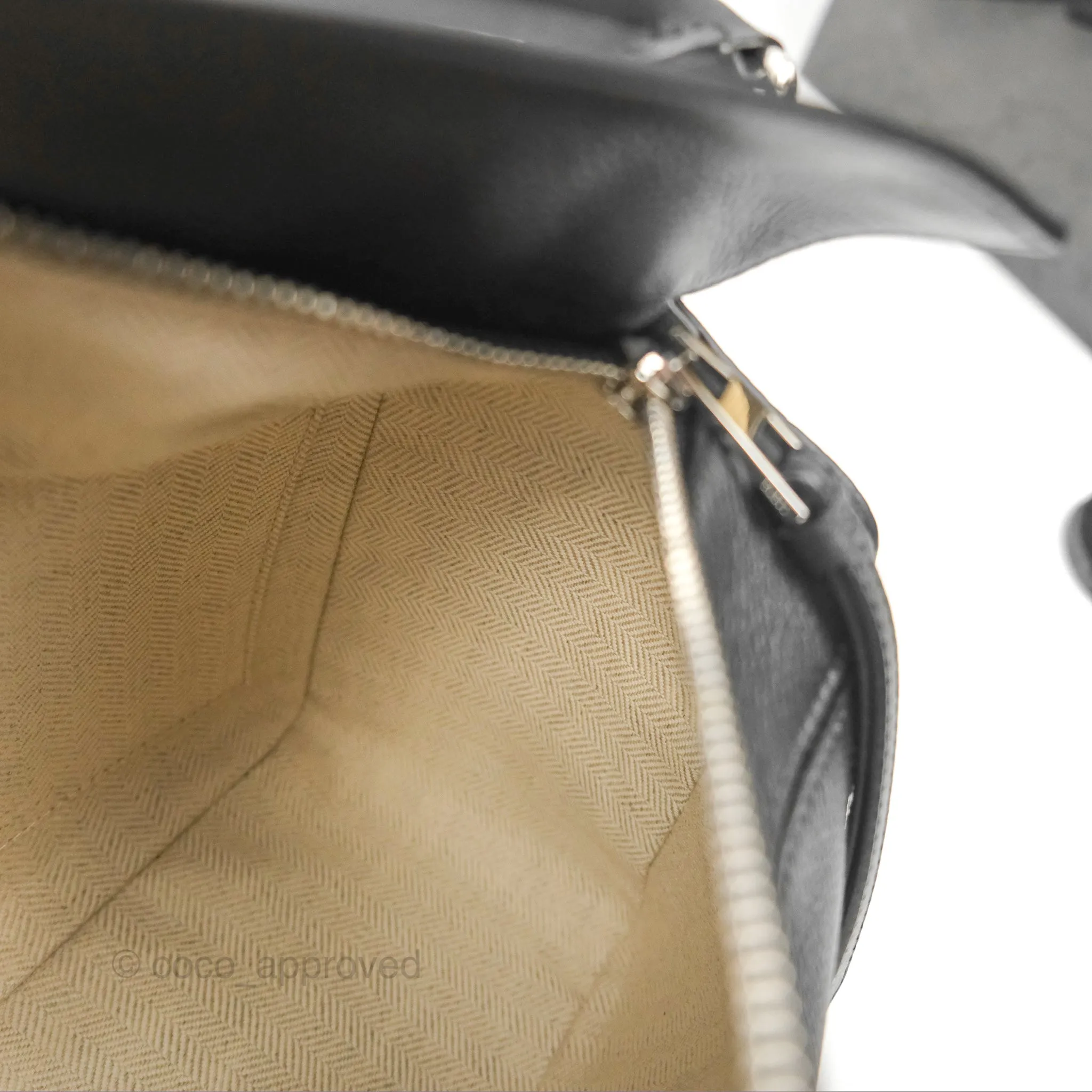 Loewe Small Puzzle Bag Black Calfskin