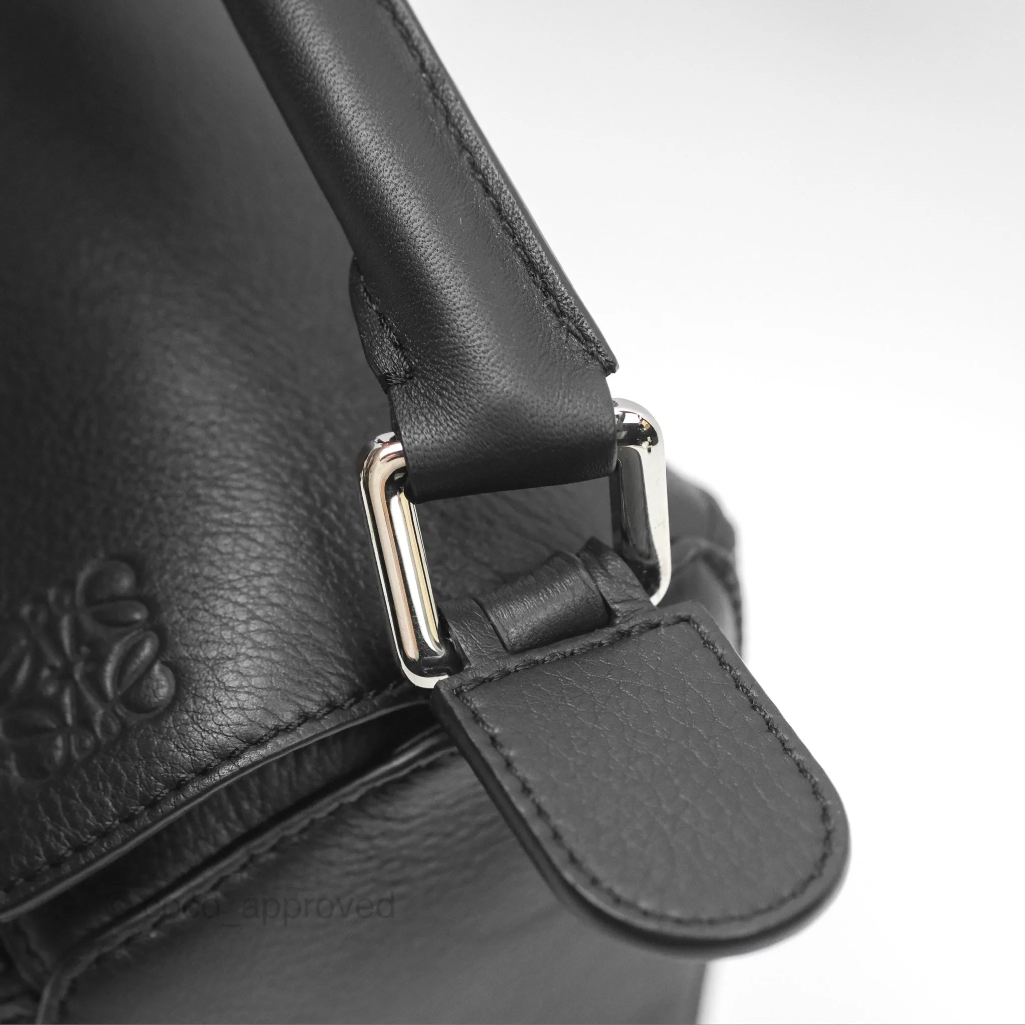 Loewe Small Puzzle Bag Black Calfskin