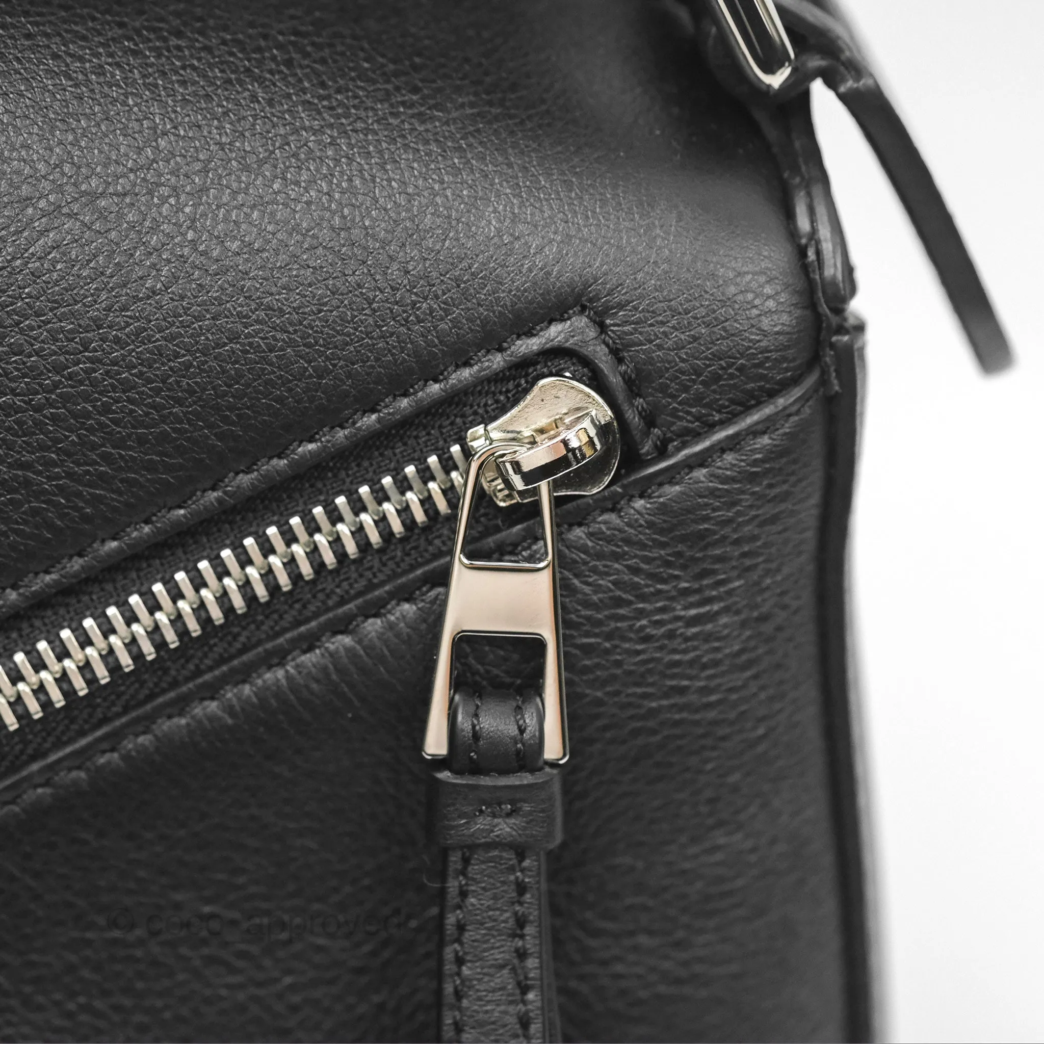 Loewe Small Puzzle Bag Black Calfskin