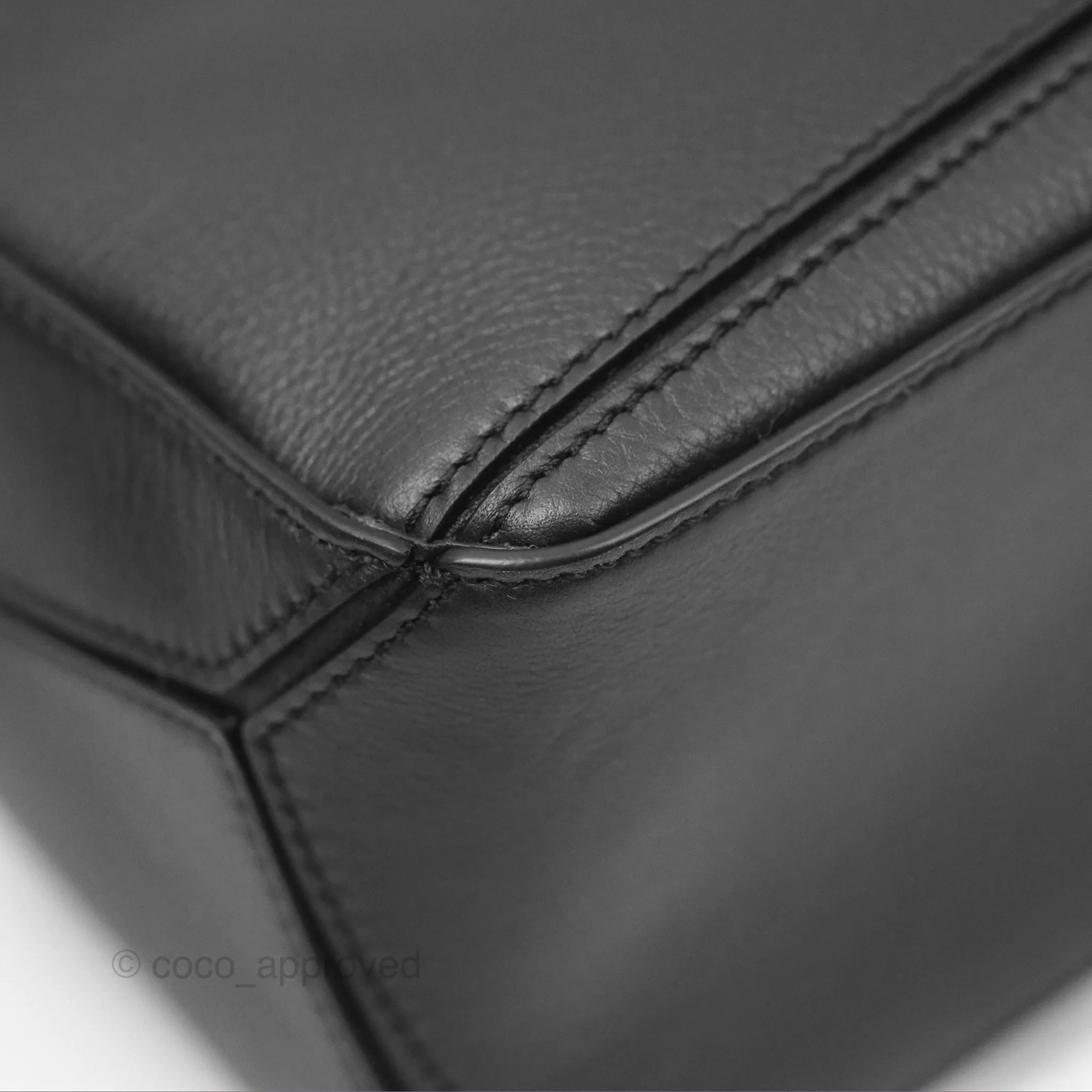 Loewe Small Puzzle Bag Black Calfskin