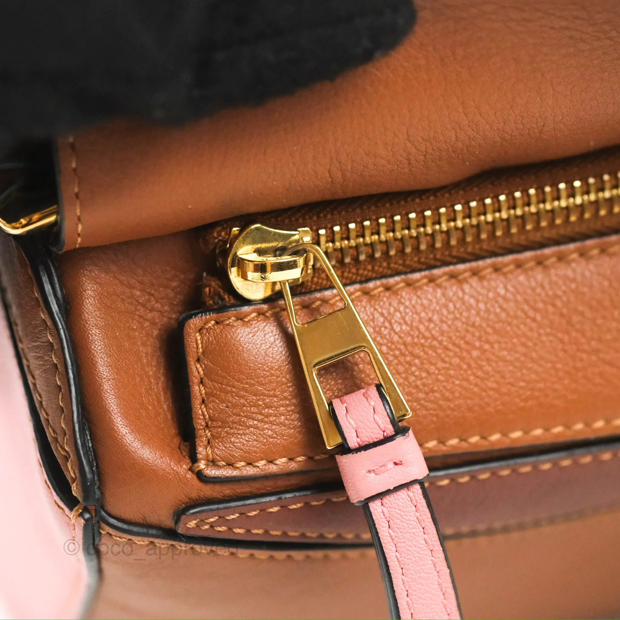 Loewe Small Puzzle Bag Blush Tan Calfskin