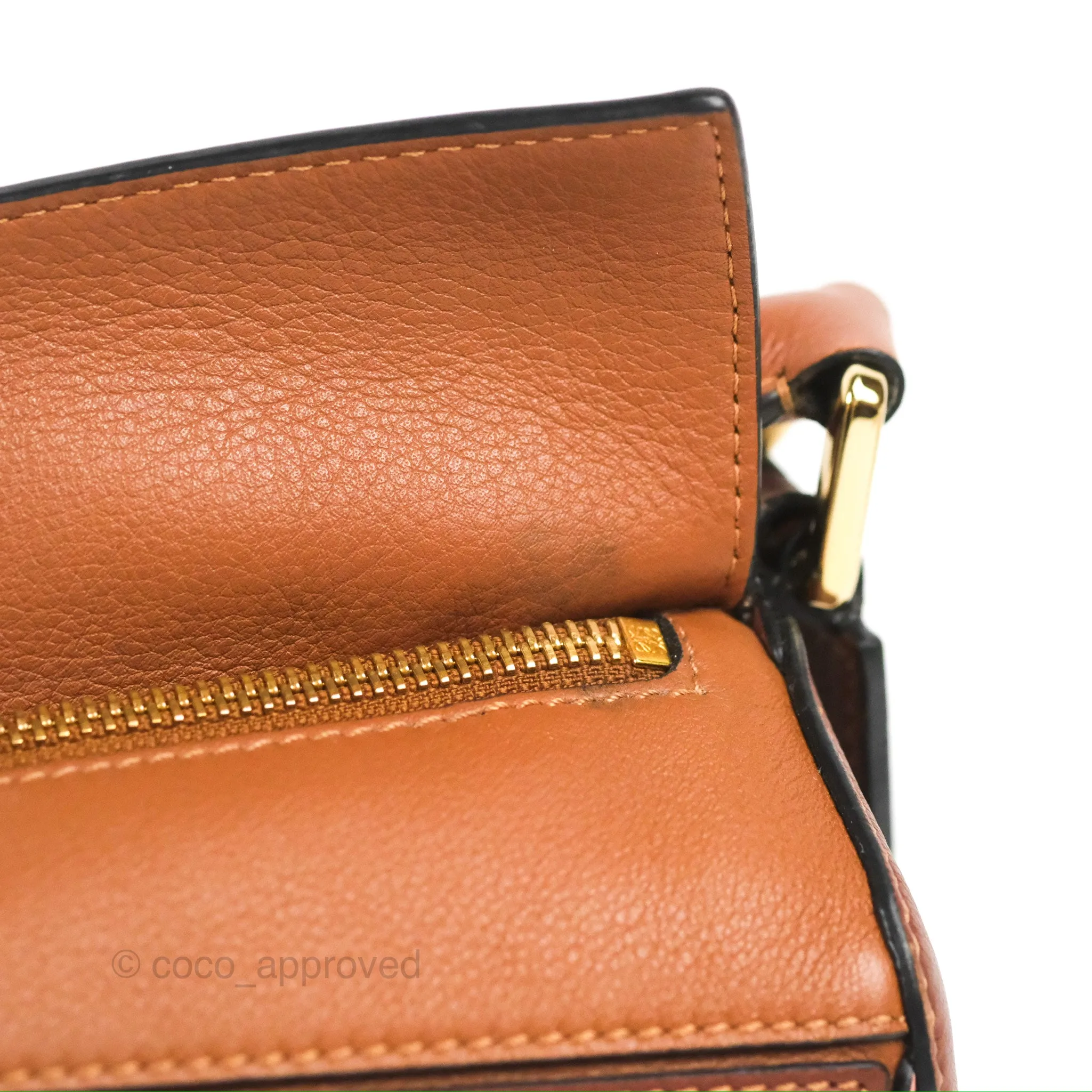 Loewe Small Puzzle Bag Blush Tan Calfskin
