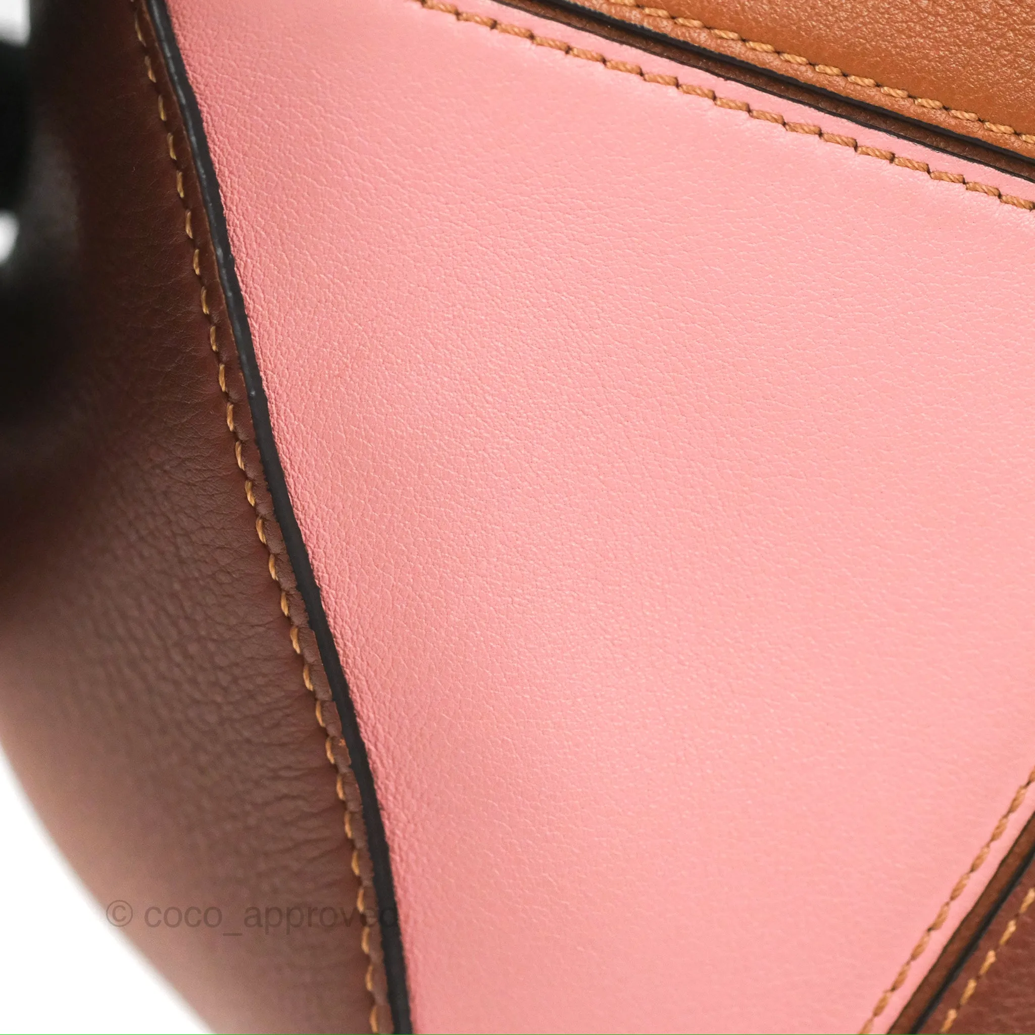 Loewe Small Puzzle Bag Blush Tan Calfskin