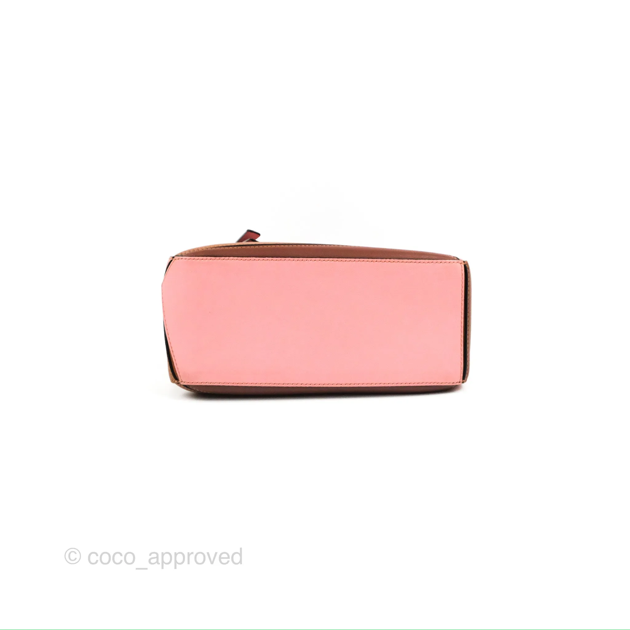 Loewe Small Puzzle Bag Blush Tan Calfskin