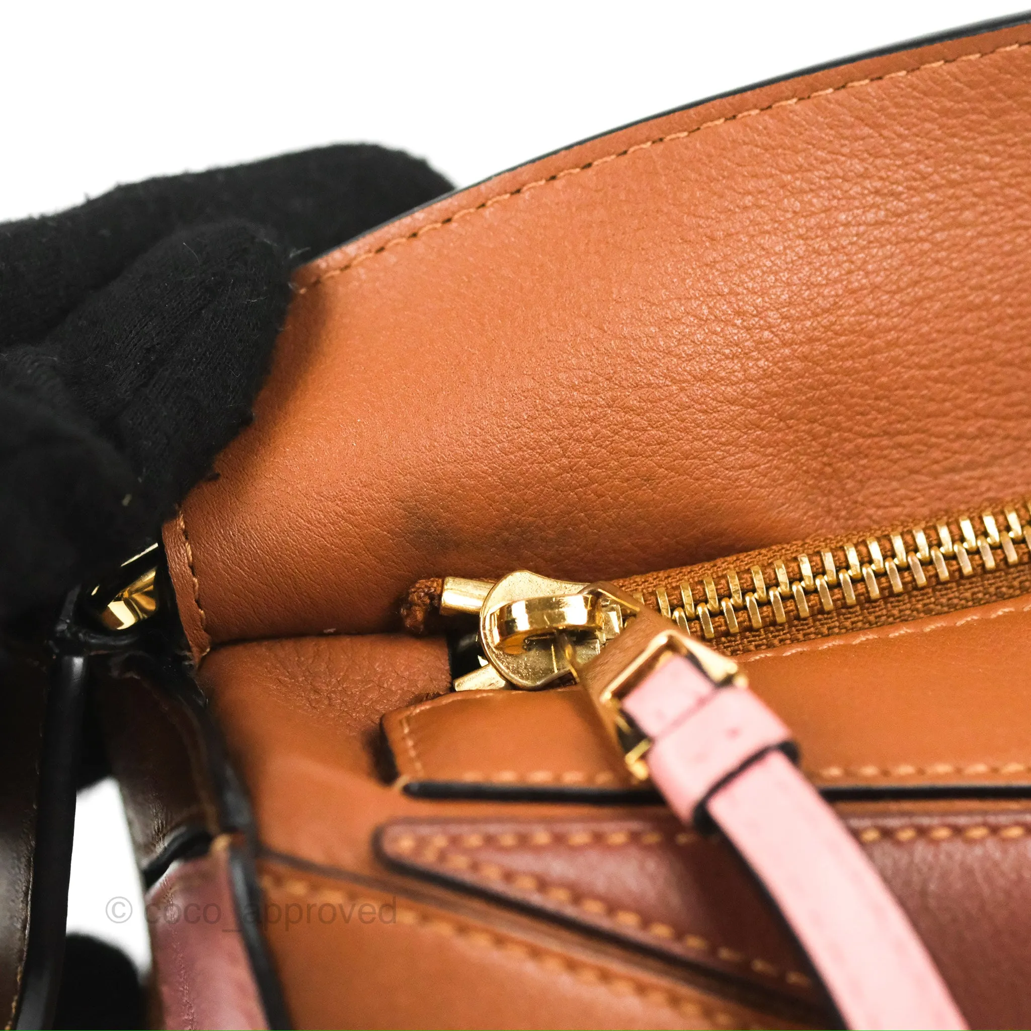 Loewe Small Puzzle Bag Blush Tan Calfskin