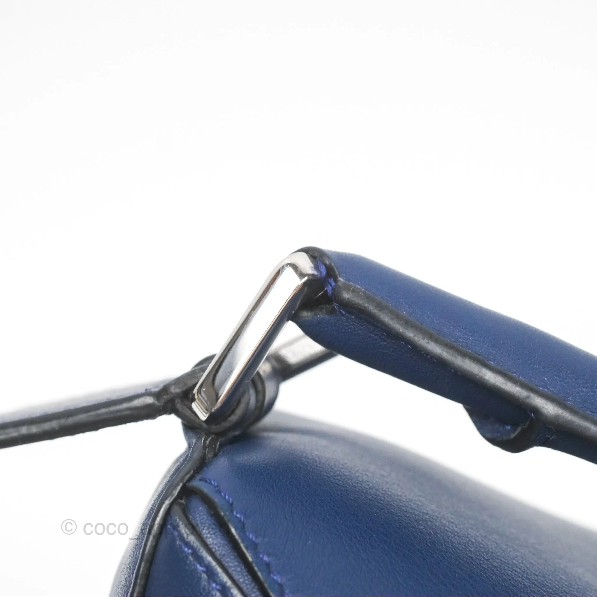 Loewe Small Puzzle Bag Navy Calfskin