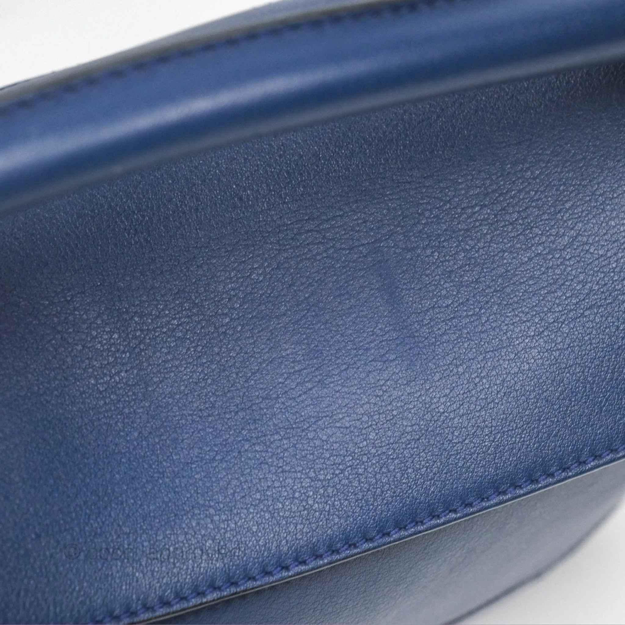 Loewe Small Puzzle Bag Navy Calfskin
