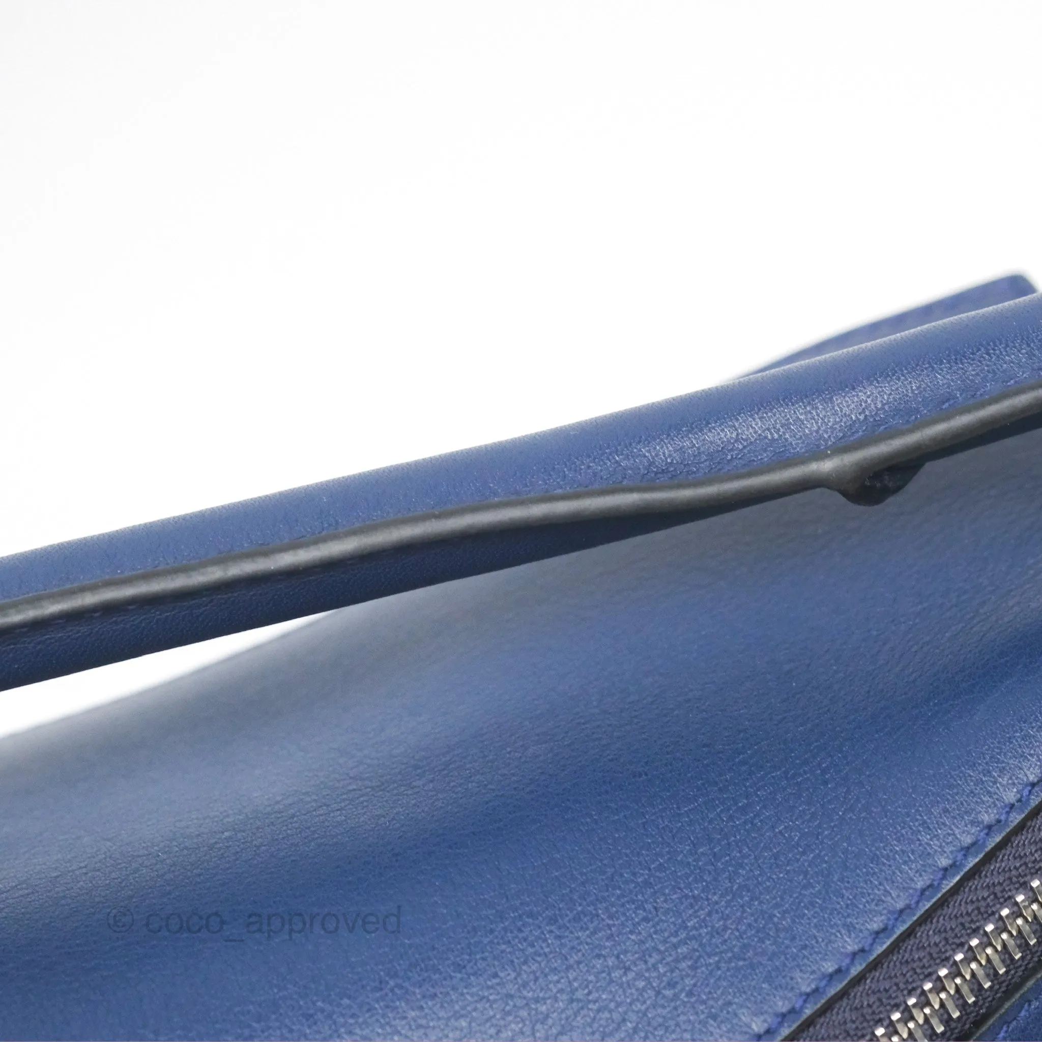 Loewe Small Puzzle Bag Navy Calfskin