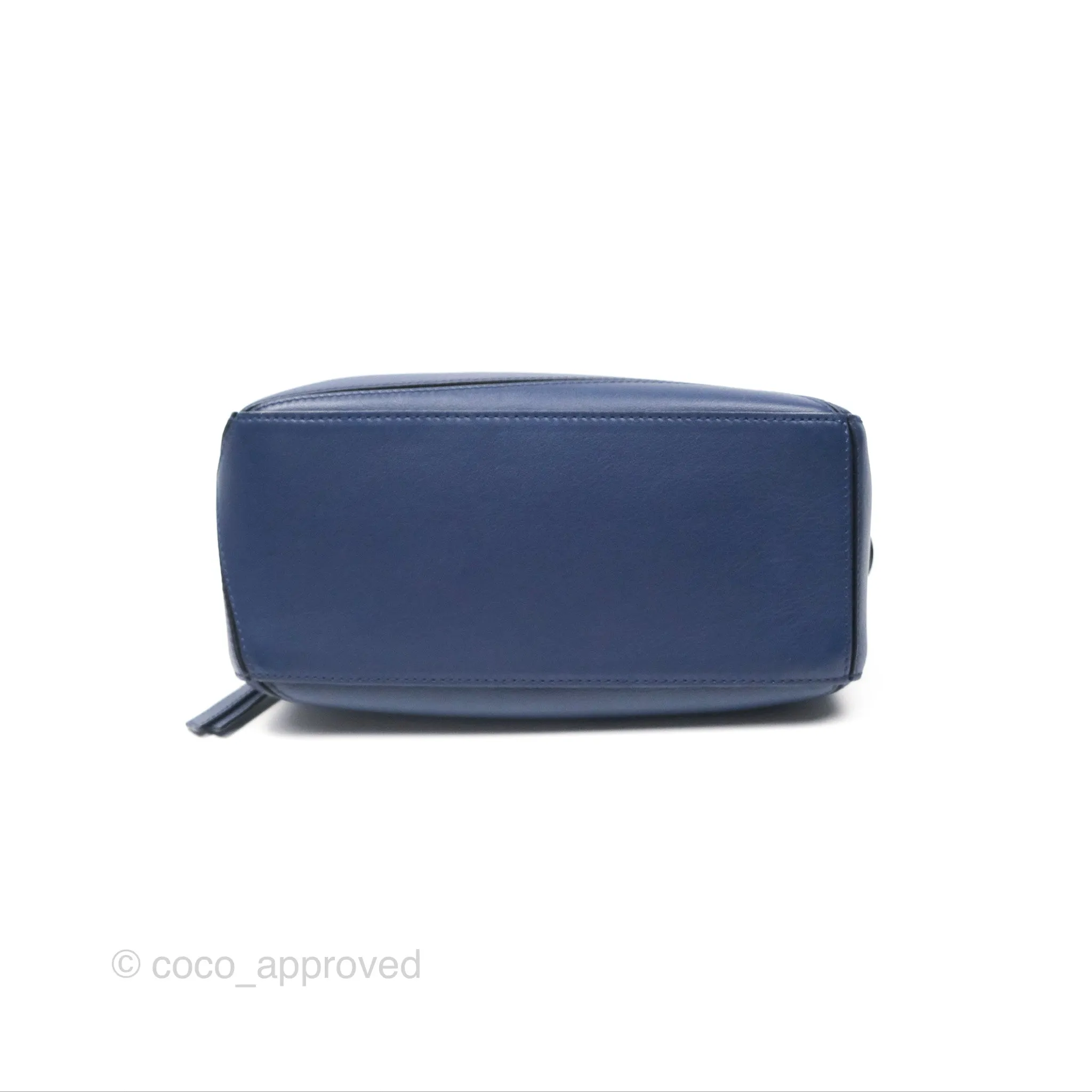 Loewe Small Puzzle Bag Navy Calfskin