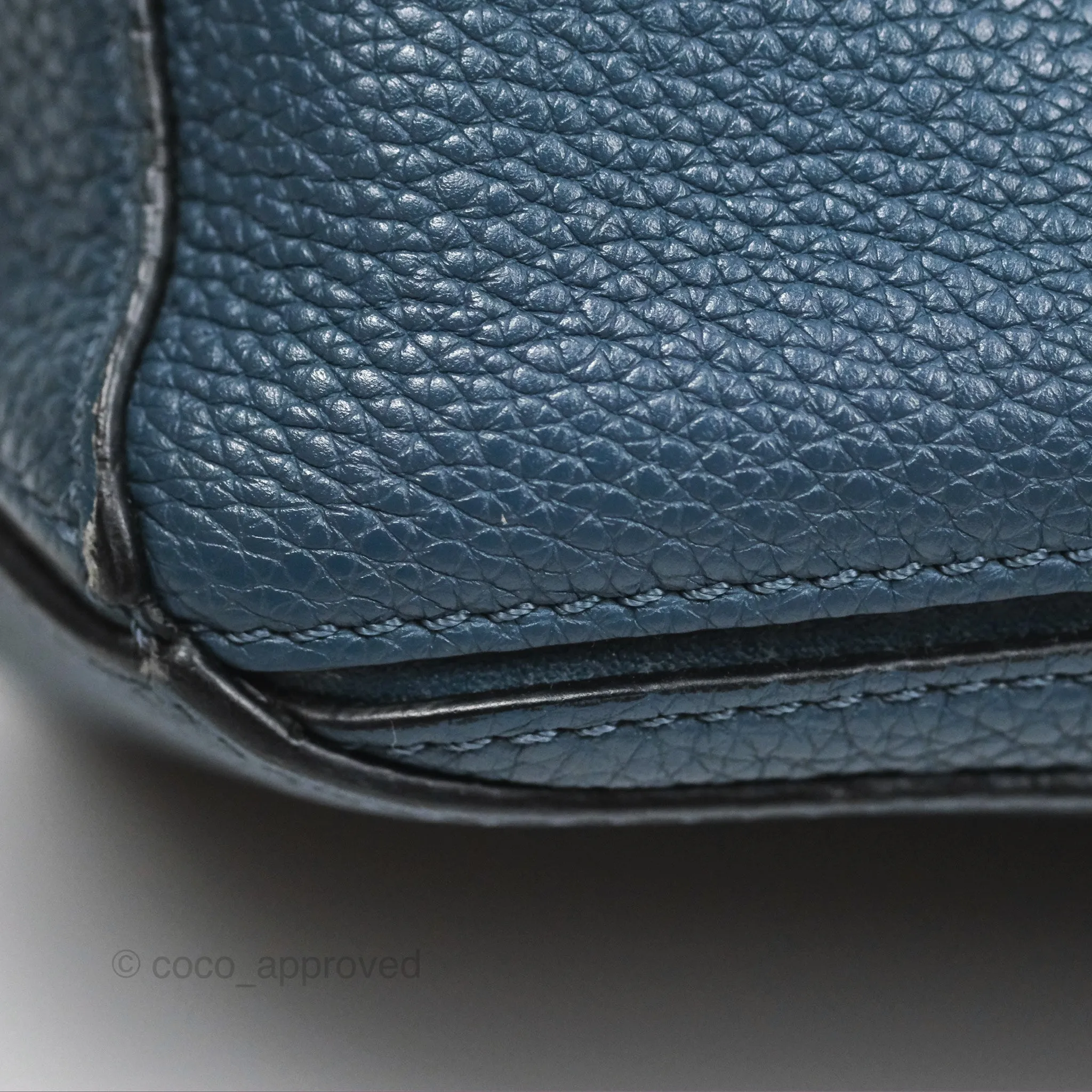 Loewe Small Puzzle Bag Navy Grained Calfskin