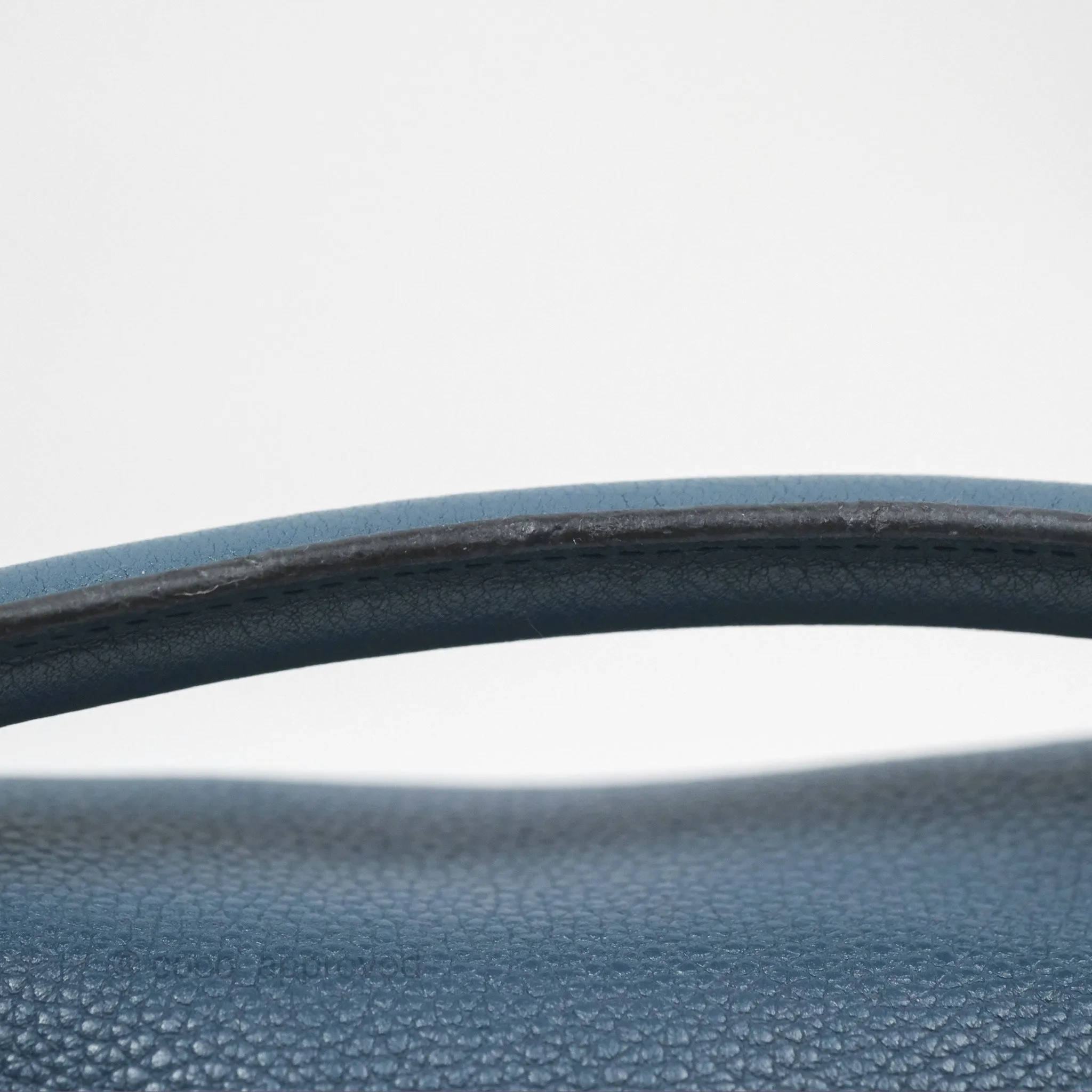 Loewe Small Puzzle Bag Navy Grained Calfskin