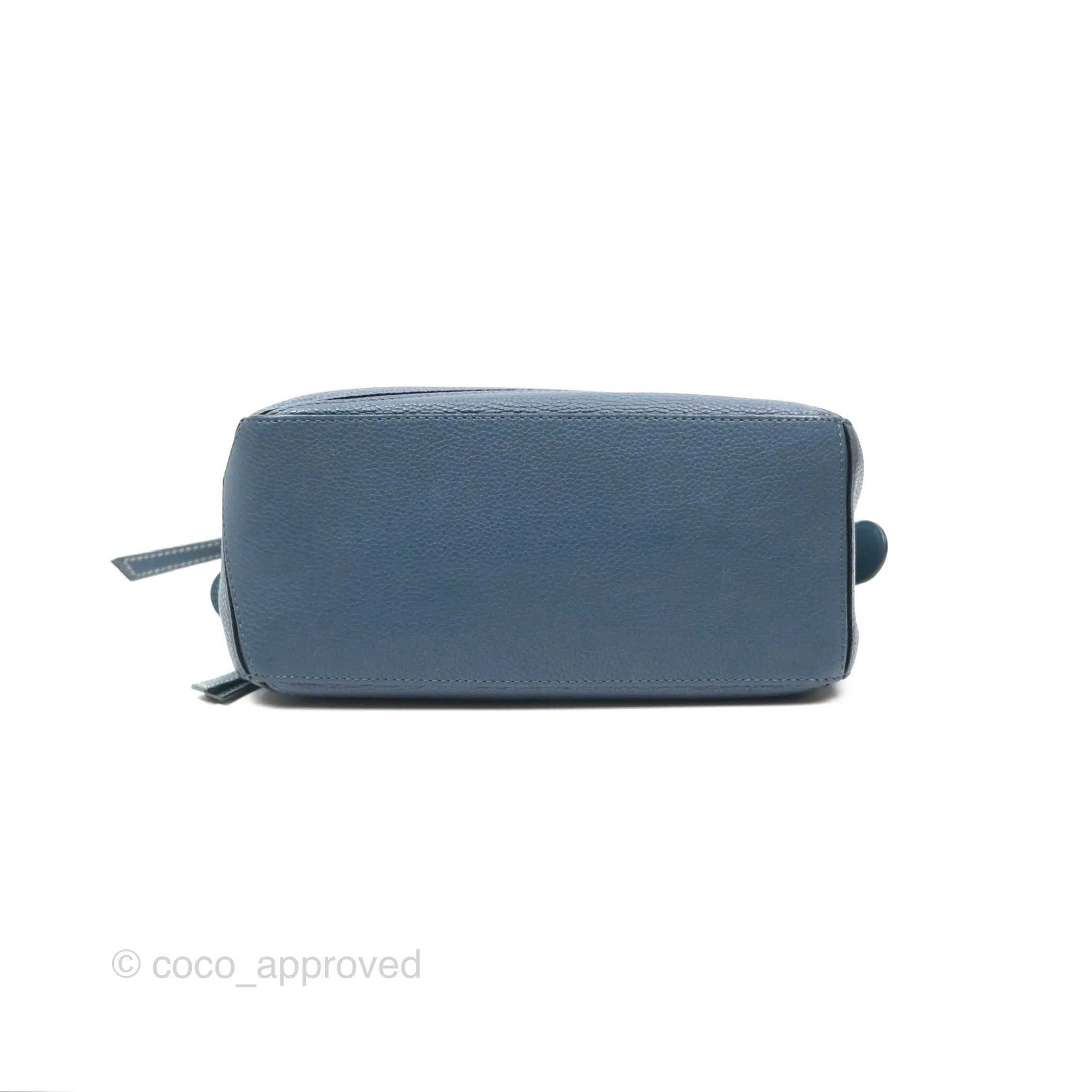 Loewe Small Puzzle Bag Navy Grained Calfskin
