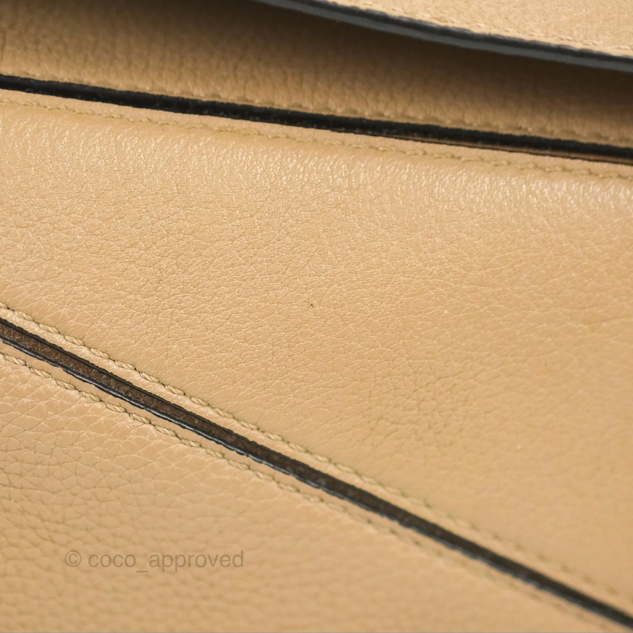 Loewe Small Puzzle Bag Sand Grained Calfskin