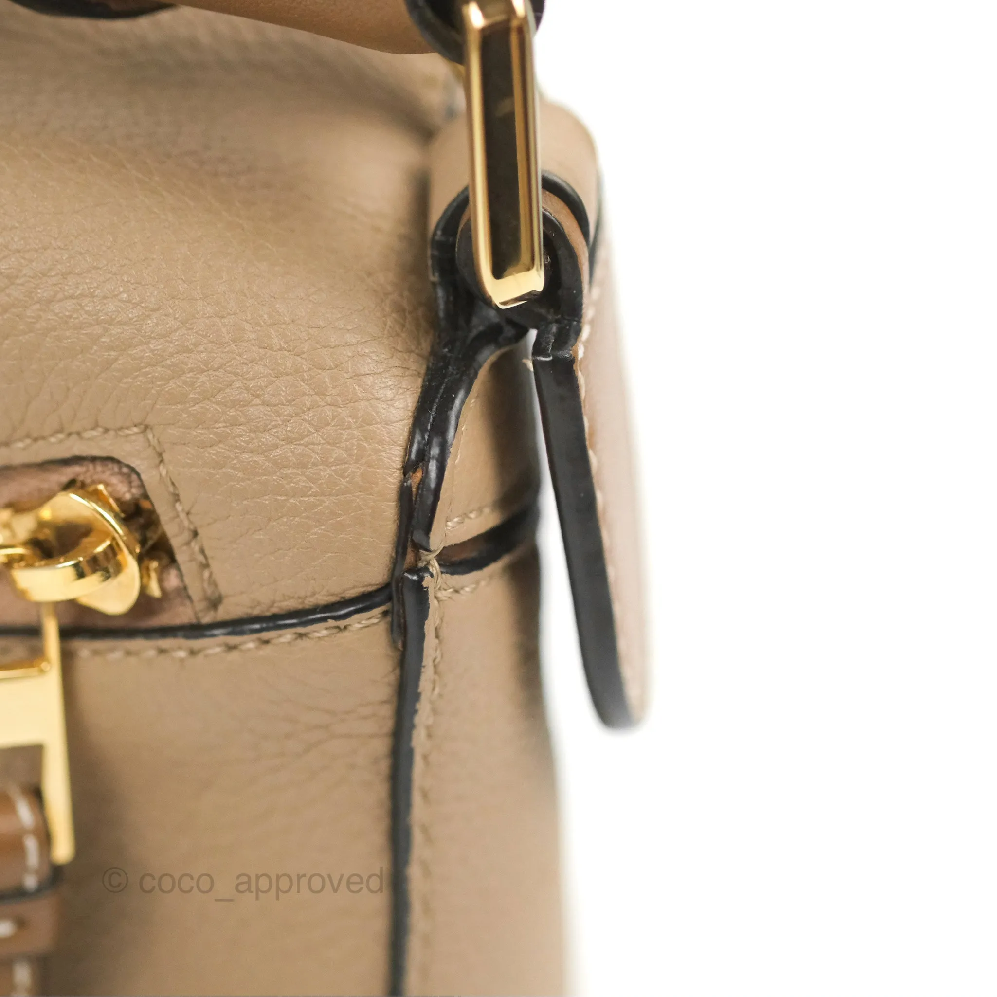 Loewe Small Puzzle Bag Sand Grained Calfskin
