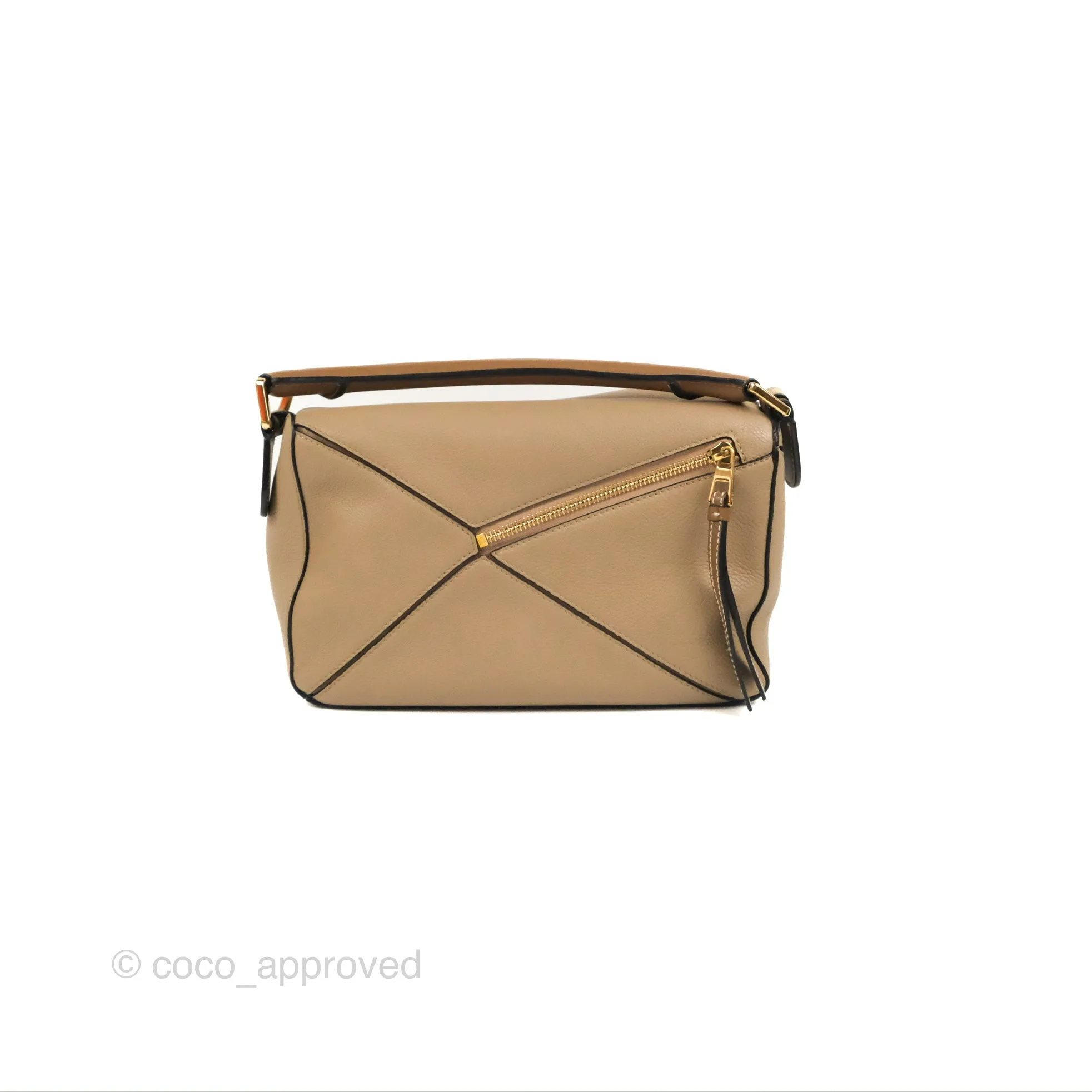 Loewe Small Puzzle Bag Sand Grained Calfskin