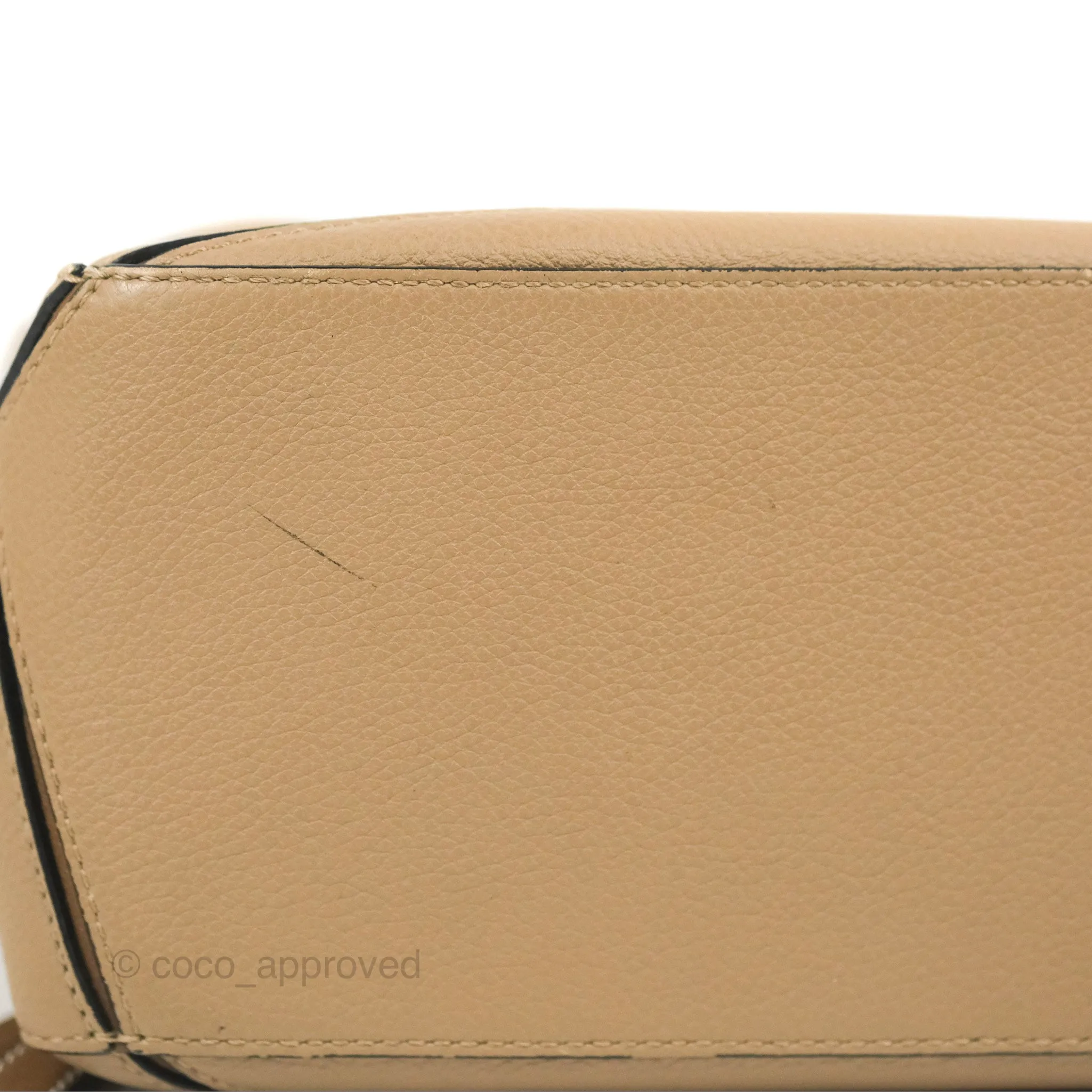 Loewe Small Puzzle Bag Sand Grained Calfskin