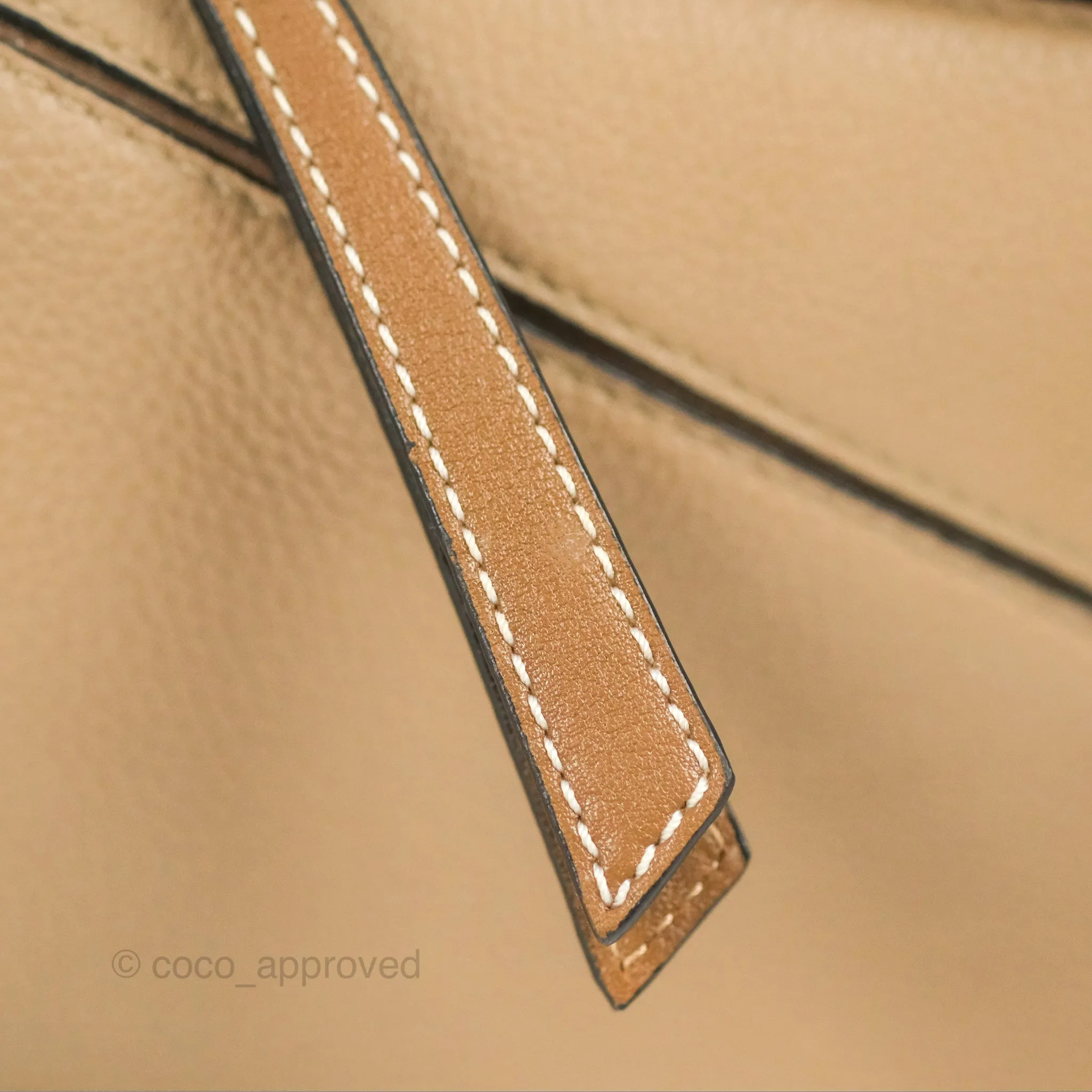 Loewe Small Puzzle Bag Sand Grained Calfskin