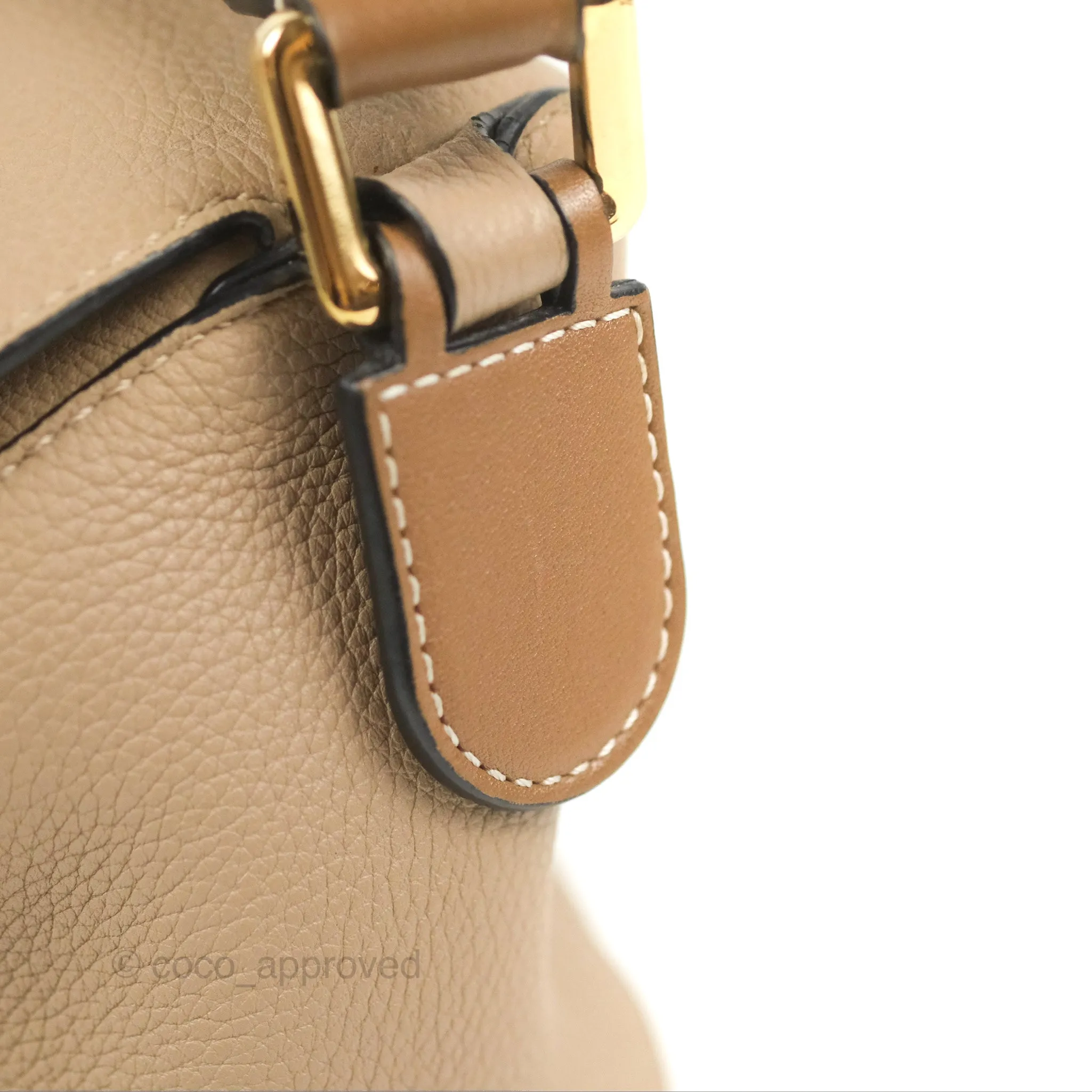 Loewe Small Puzzle Bag Sand Grained Calfskin