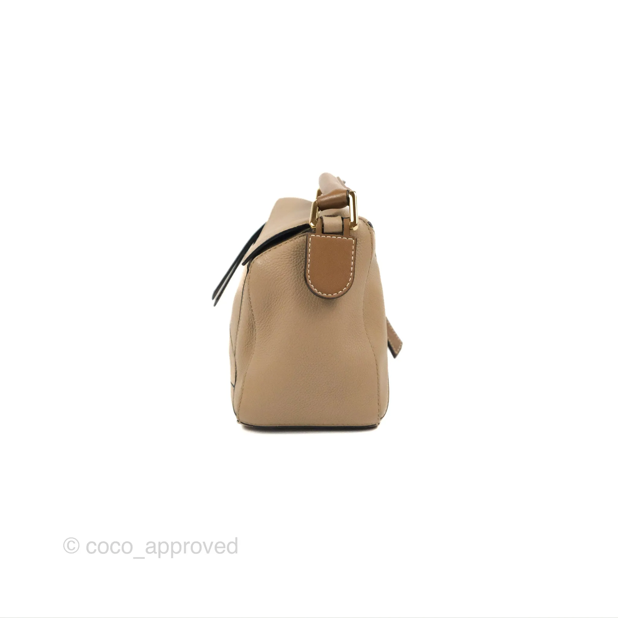 Loewe Small Puzzle Bag Sand Grained Calfskin