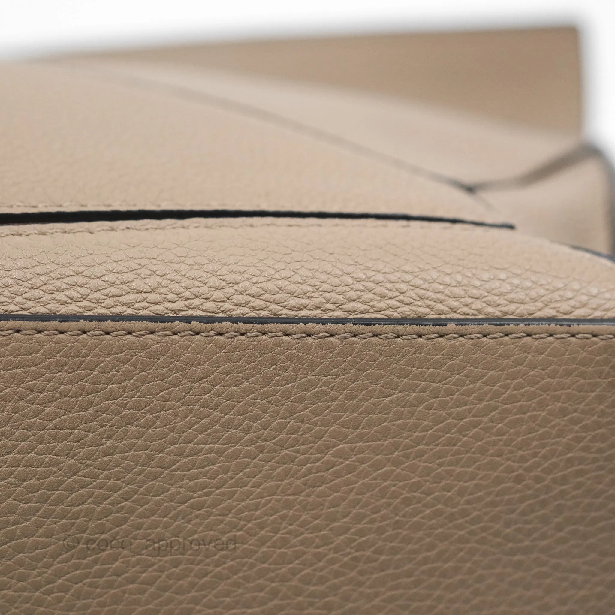 Loewe Small Puzzle Bag Sand Mink Grained Calfskin