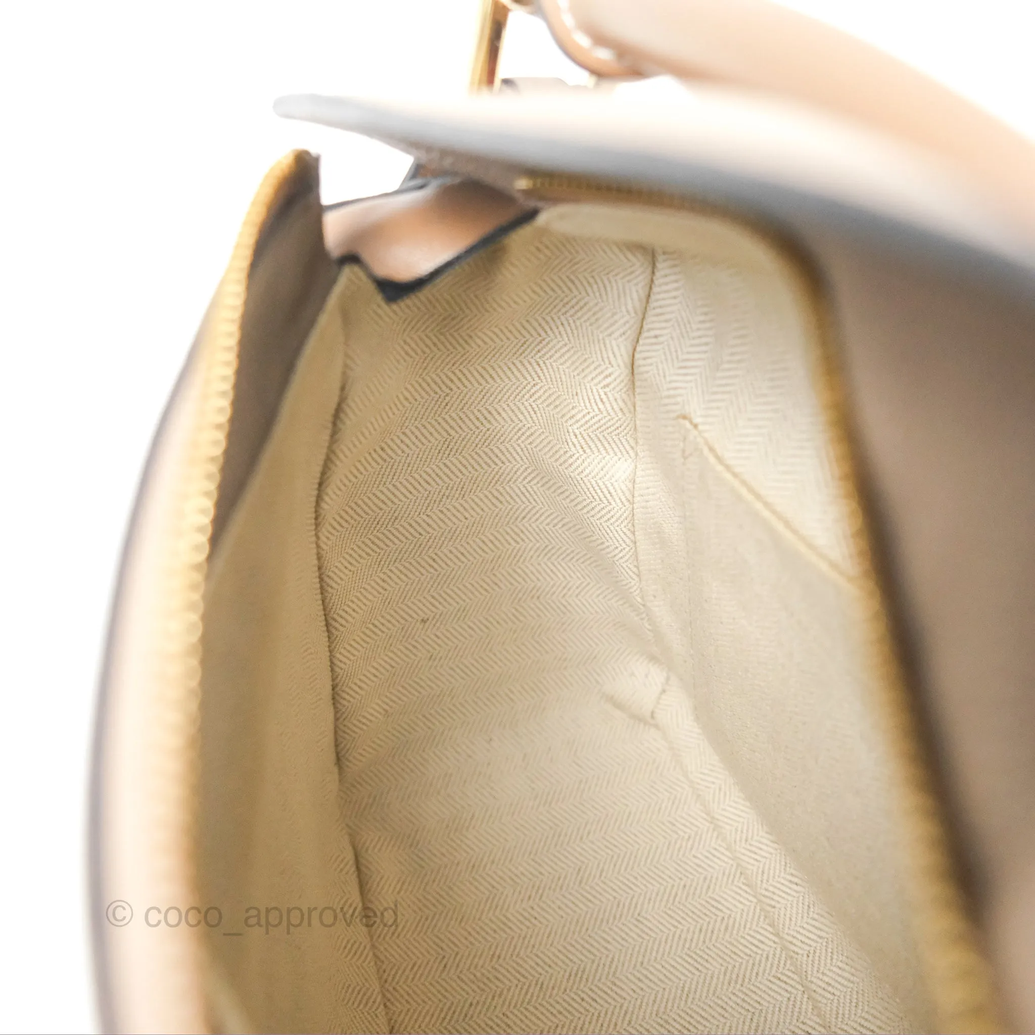 Loewe Small Puzzle Bag Sand Mink Grained Calfskin