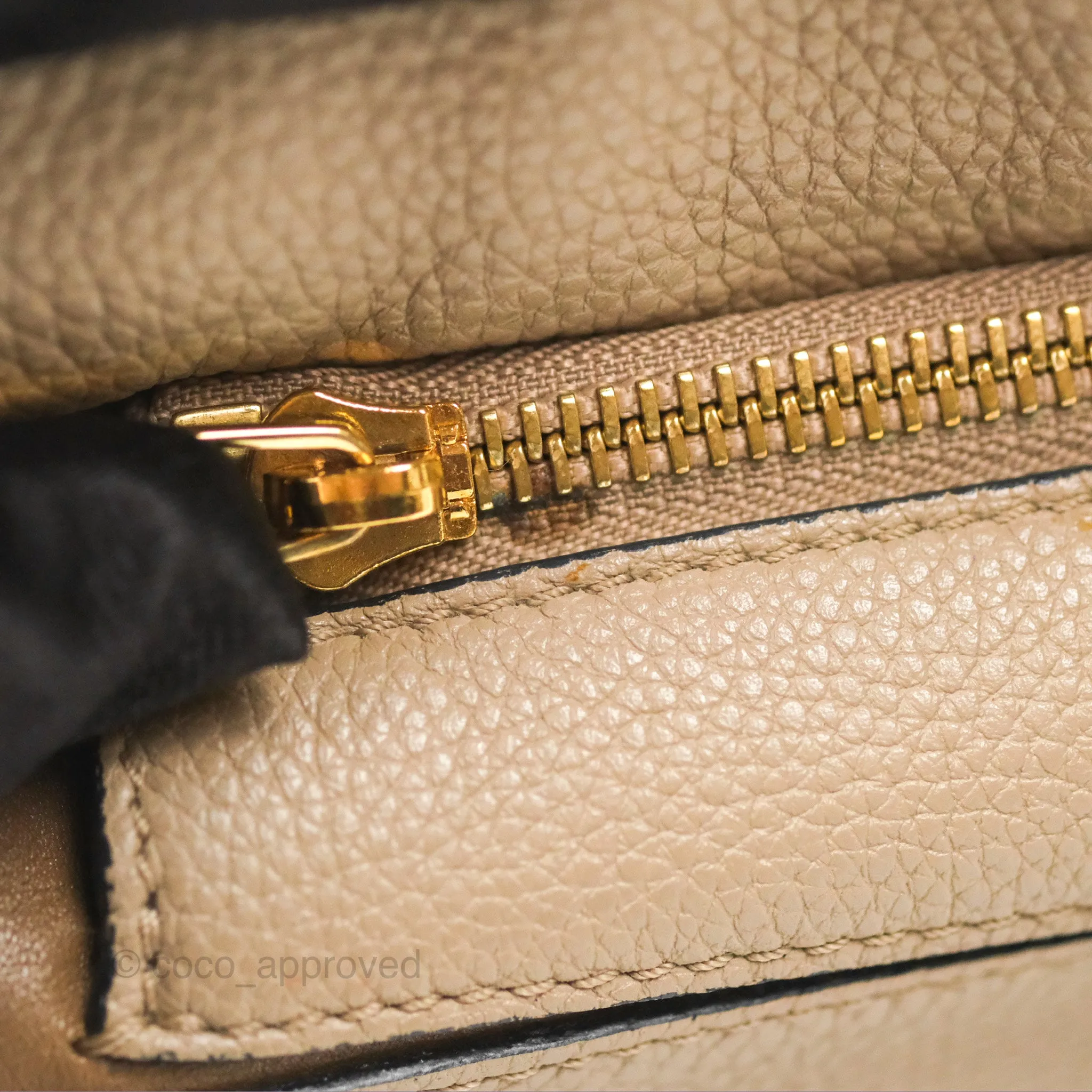 Loewe Small Puzzle Bag Sand Mink Grained Calfskin