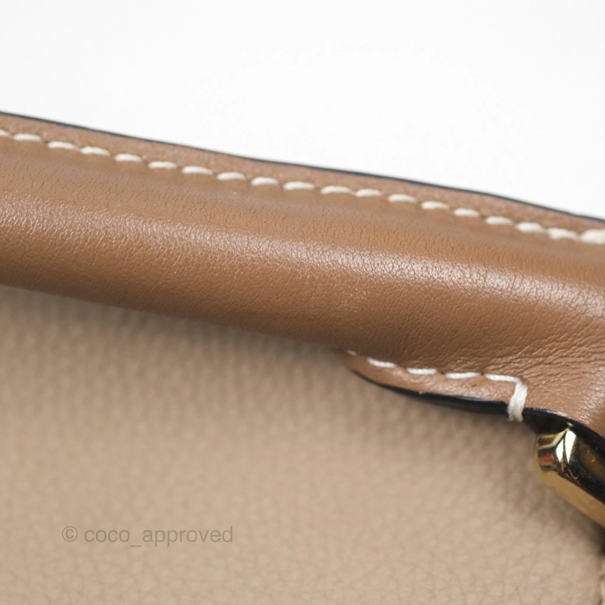 Loewe Small Puzzle Bag Sand Mink Grained Calfskin