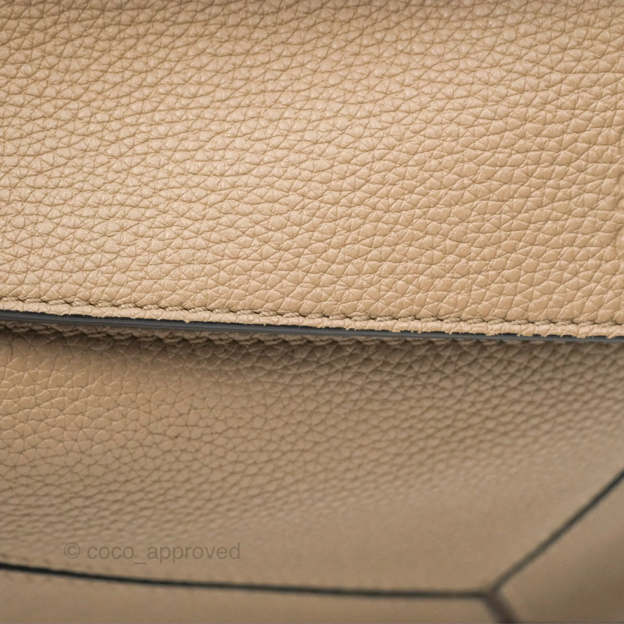 Loewe Small Puzzle Bag Sand Mink Grained Calfskin