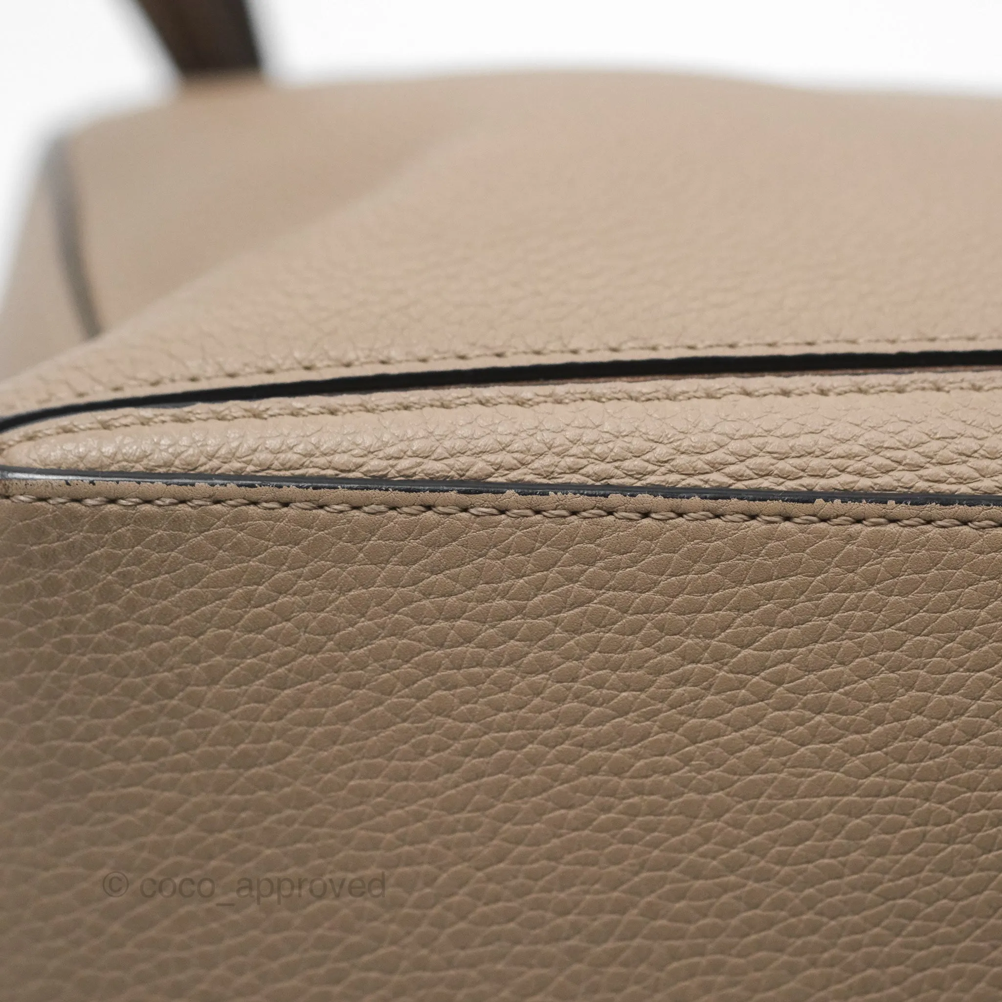 Loewe Small Puzzle Bag Sand Mink Grained Calfskin