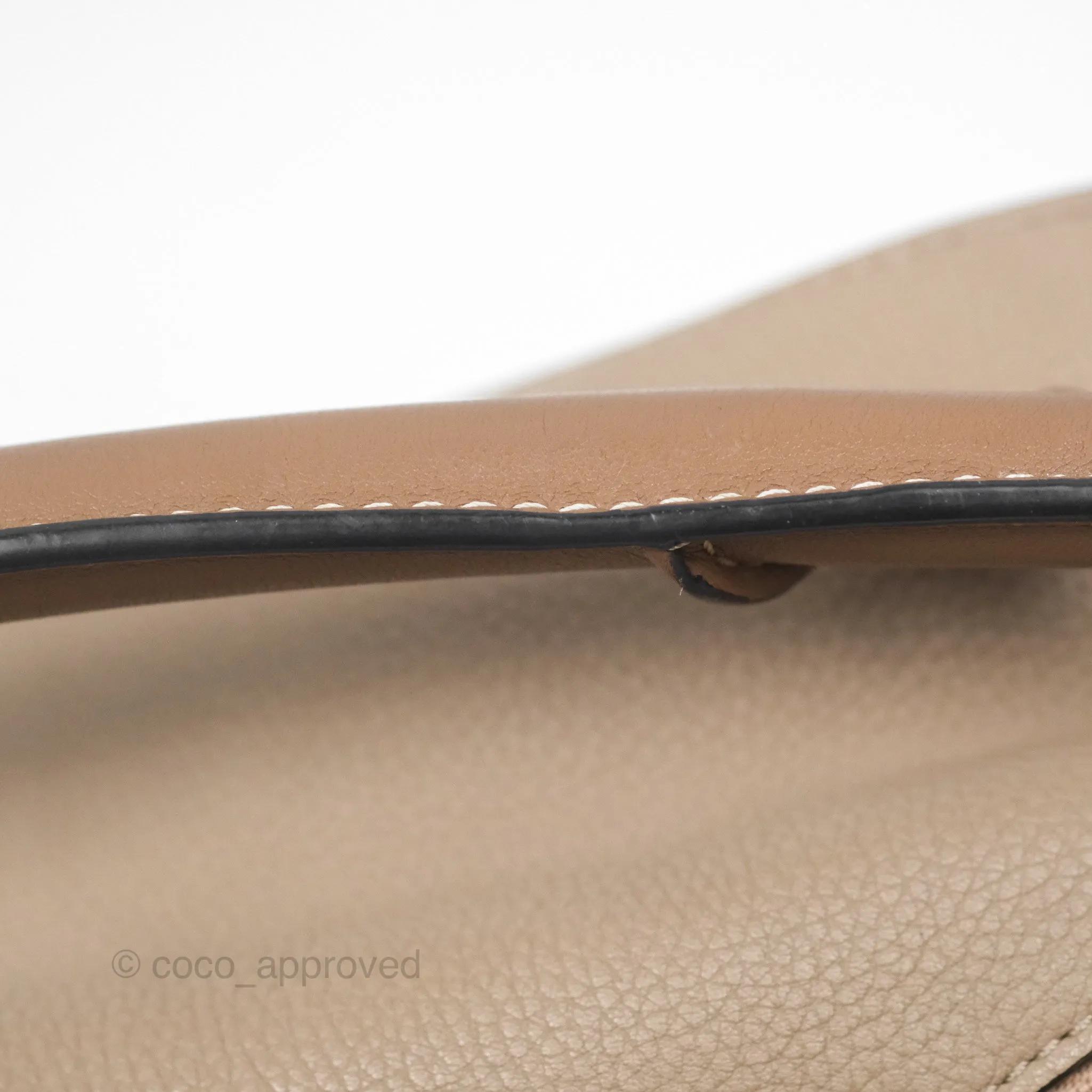 Loewe Small Puzzle Bag Sand Mink Grained Calfskin
