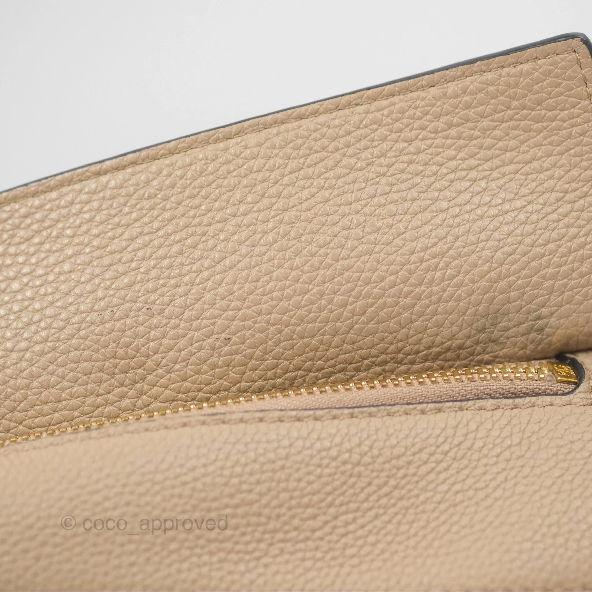 Loewe Small Puzzle Bag Sand Mink Grained Calfskin