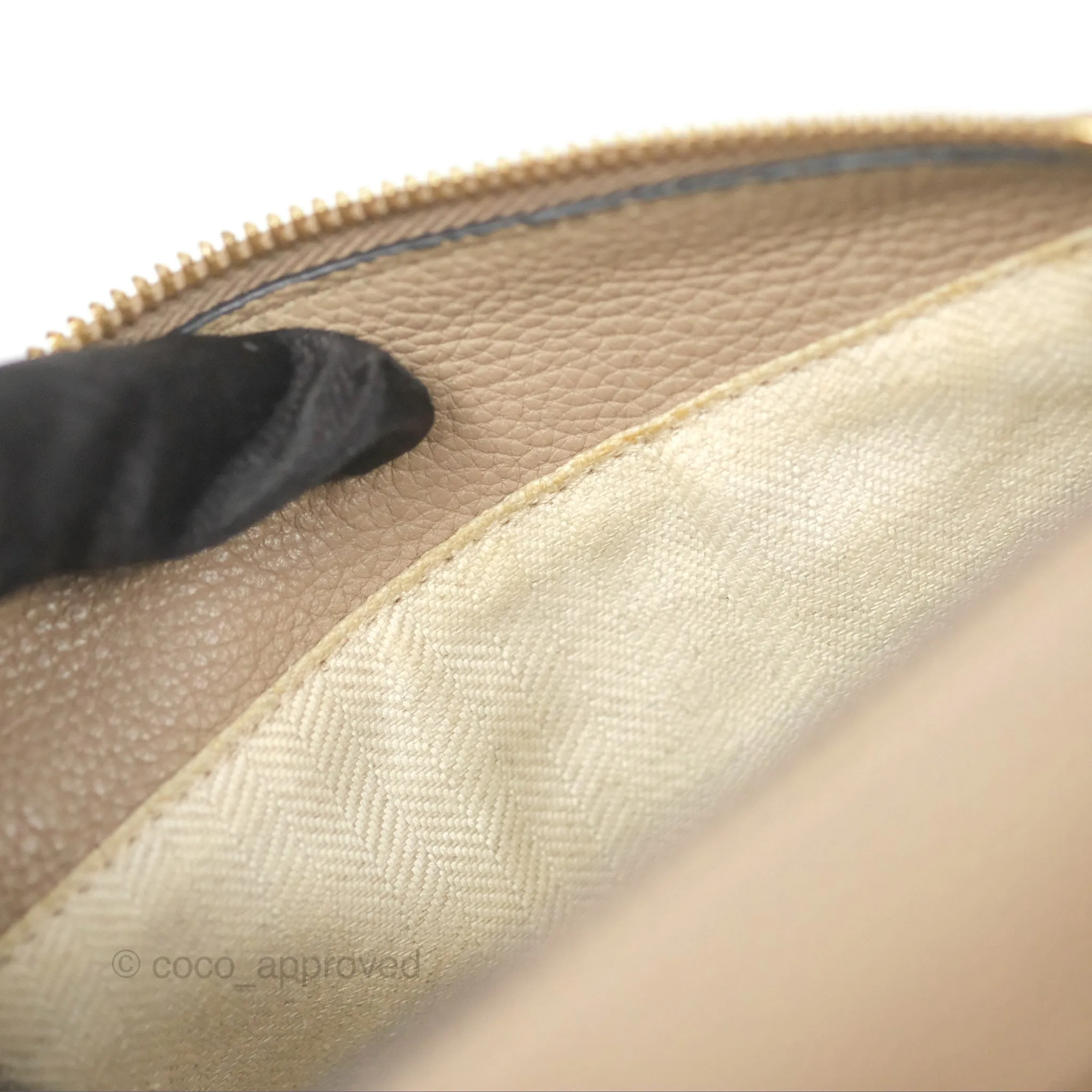 Loewe Small Puzzle Bag Sand Mink Grained Calfskin