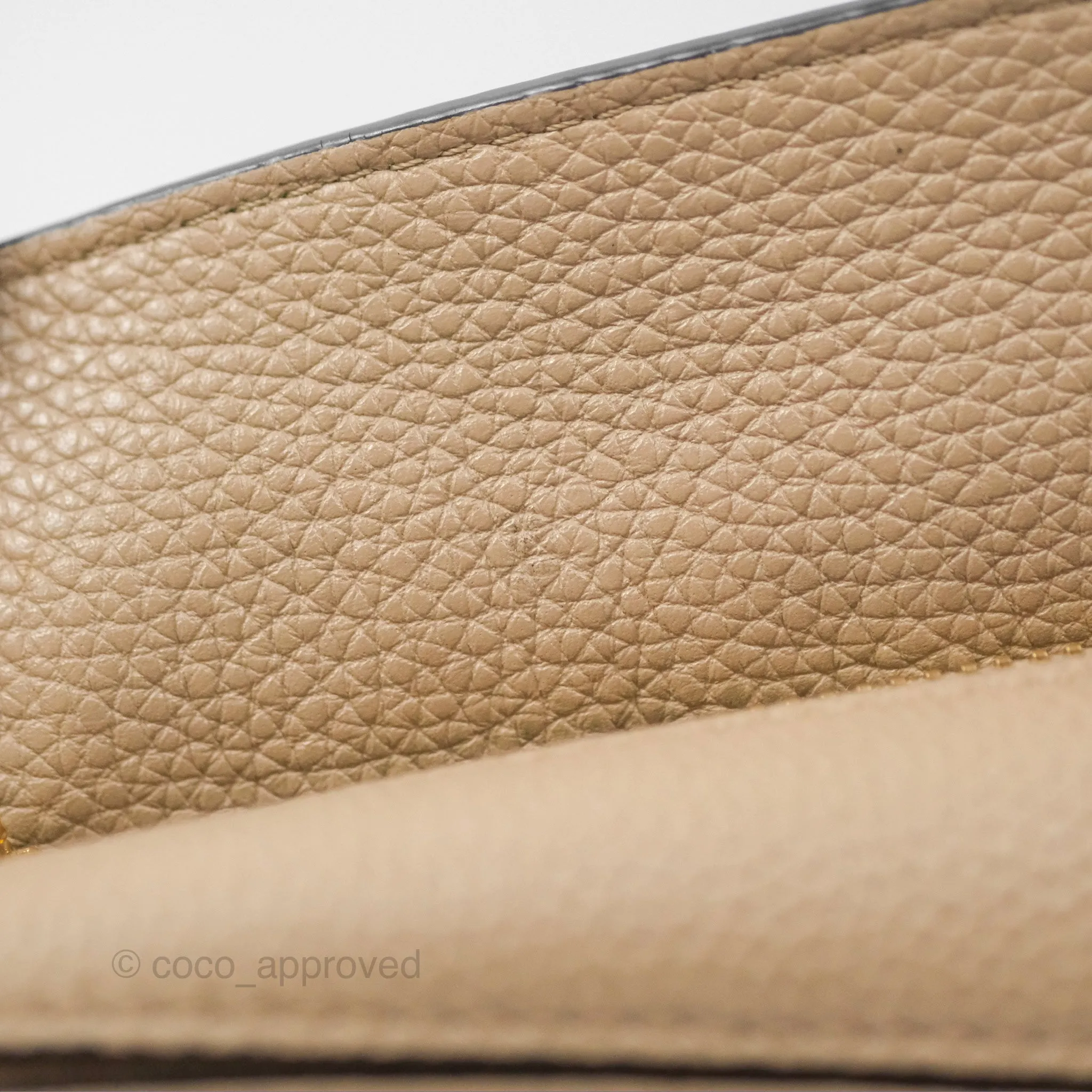 Loewe Small Puzzle Bag Sand Mink Grained Calfskin