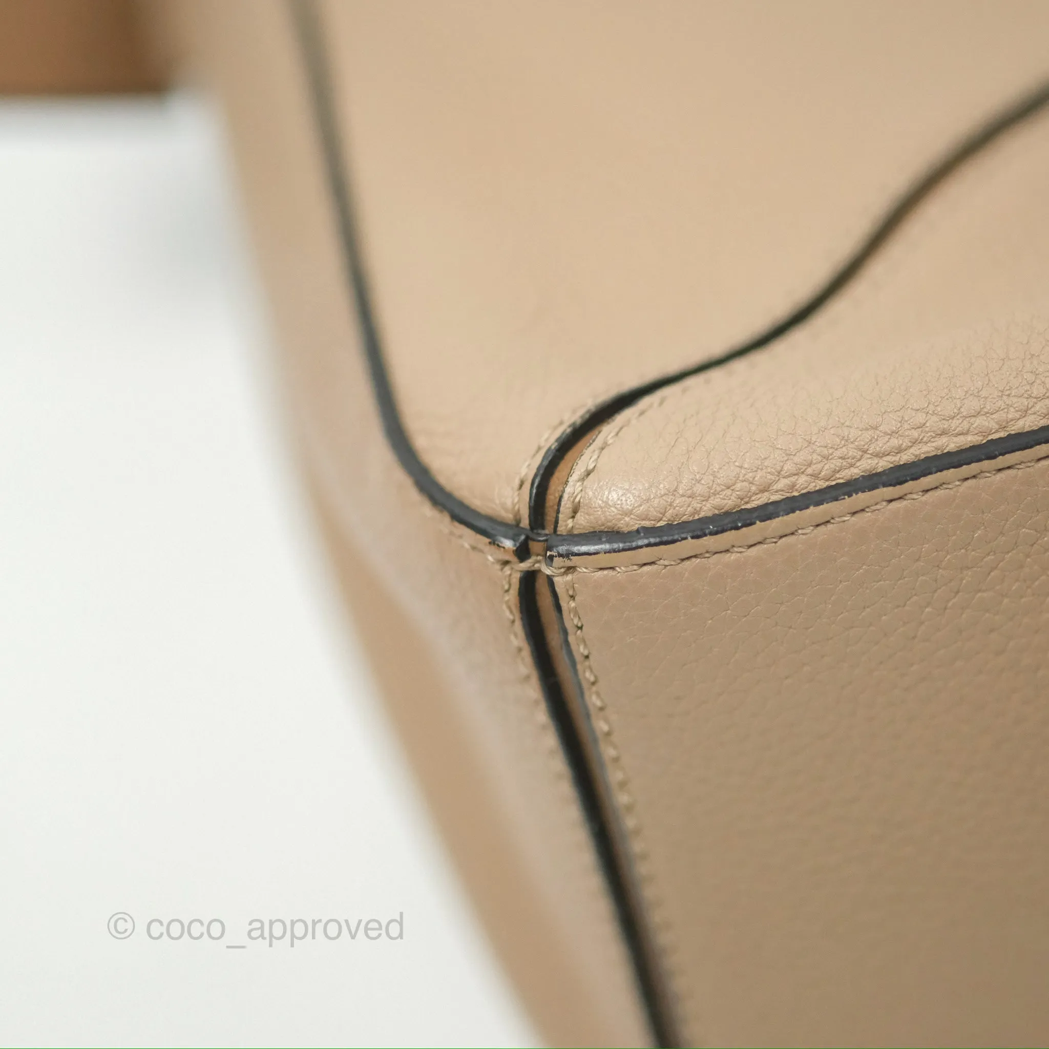 Loewe Small Puzzle Bag Sand Mink Grained Calfskin