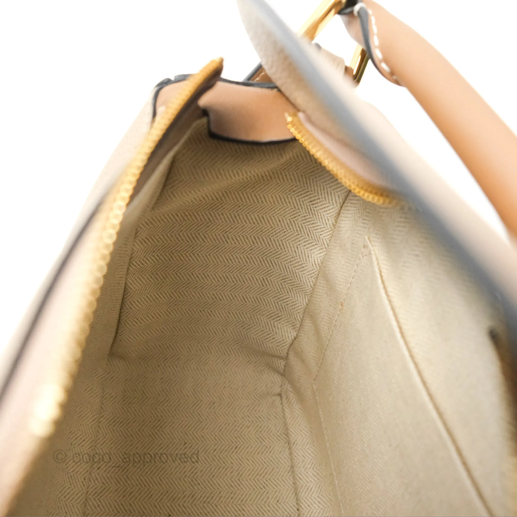 Loewe Small Puzzle Bag Sand Mink Grained Calfskin